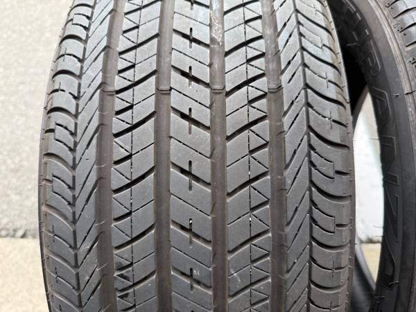PAIR of 225/50/18 95V M+S Bridgestone Turanza EL450 RFT w 60/90% - photo 5