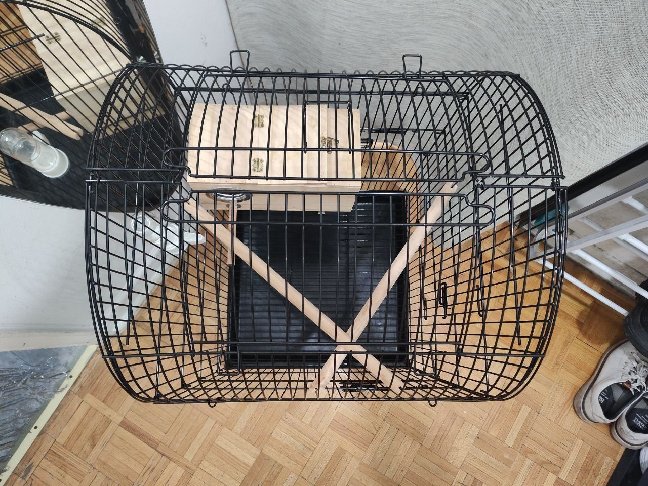 55" Large Rolling Bird Cage Flight Cage Parakeets, Budgies - photo 2
