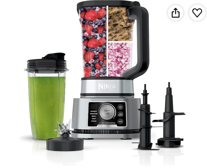 Ninja Foodi Power Blender & Food Processor SS300C, Like New