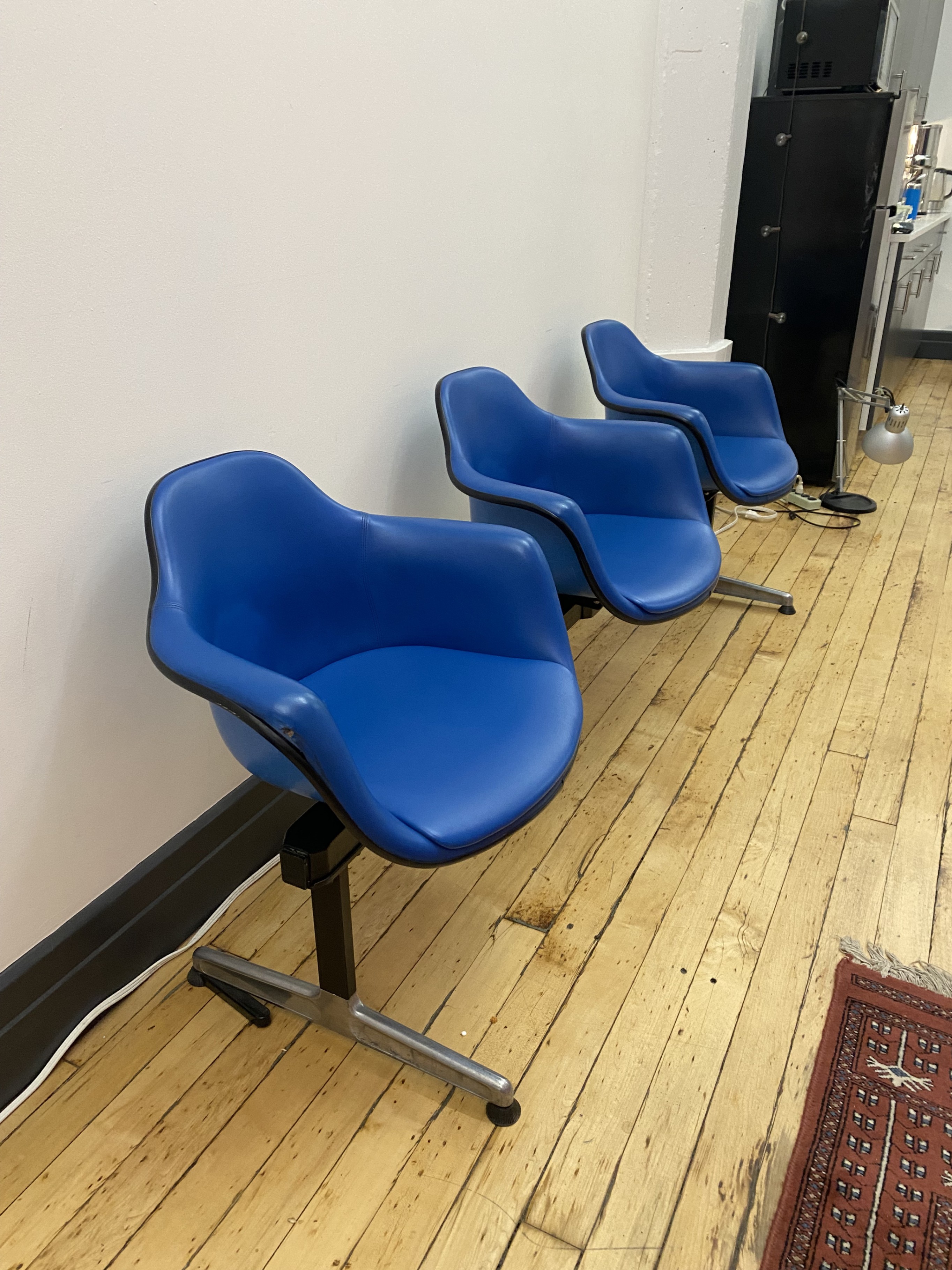 Vintage Herman Miller Three-seat chair set