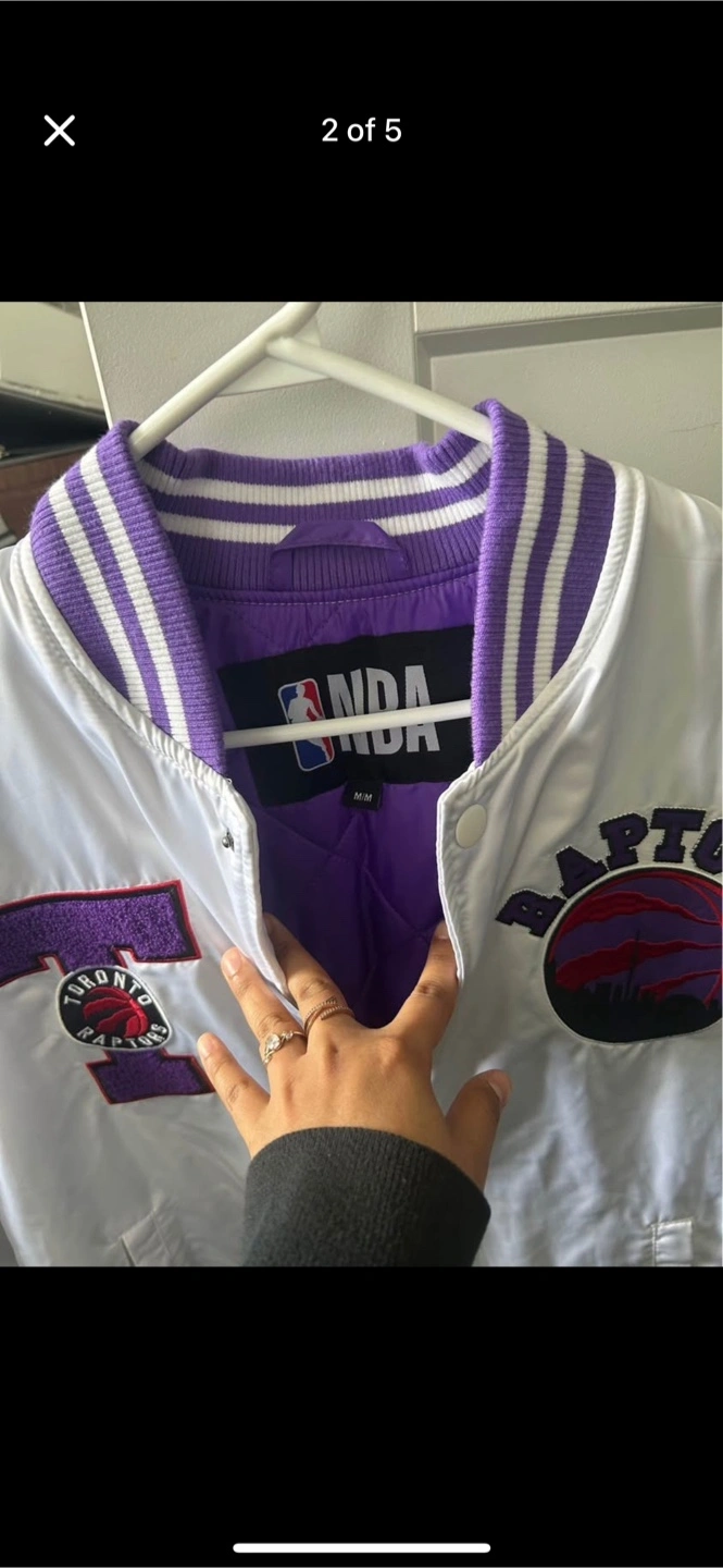 Toronto Raptors NBA Champions Jacket - Size M - photo 2