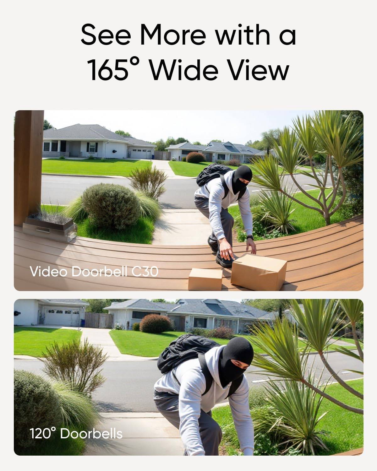 Anker eufy Video Doorbell C30, Battery Powered, 2K FHD, 16:9 - photo 3