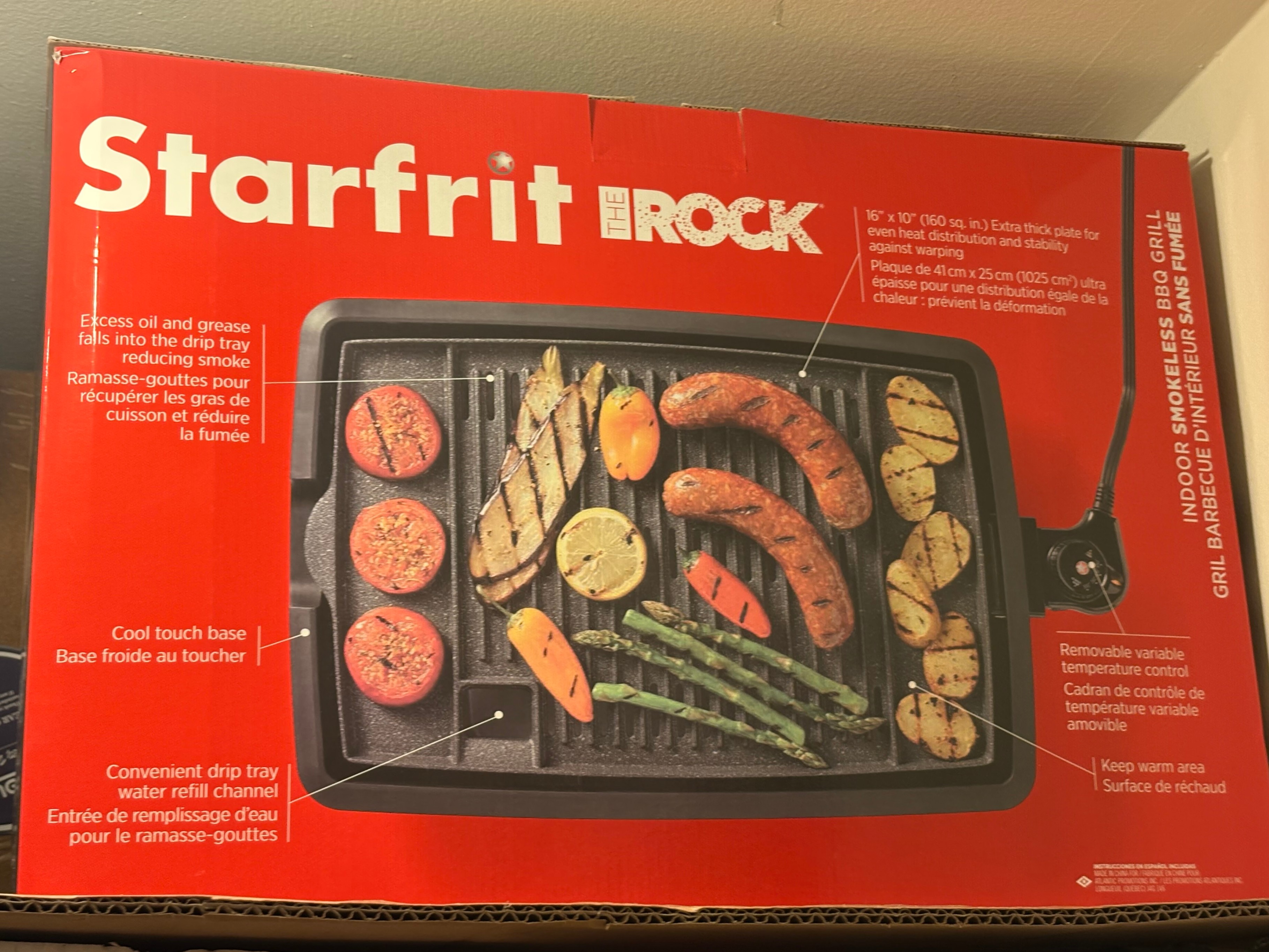 NEW Starfrit Indoor Smokeless BBQ Grill - photo 3