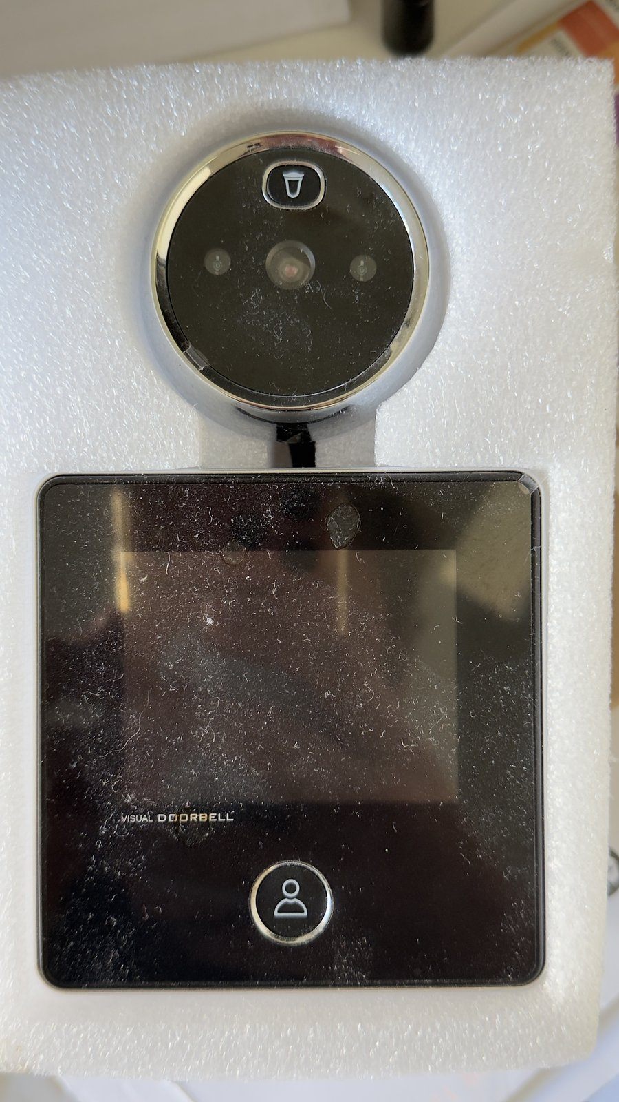 Digital Peephole Viewer – Door Camera with Screen (Not Tested)