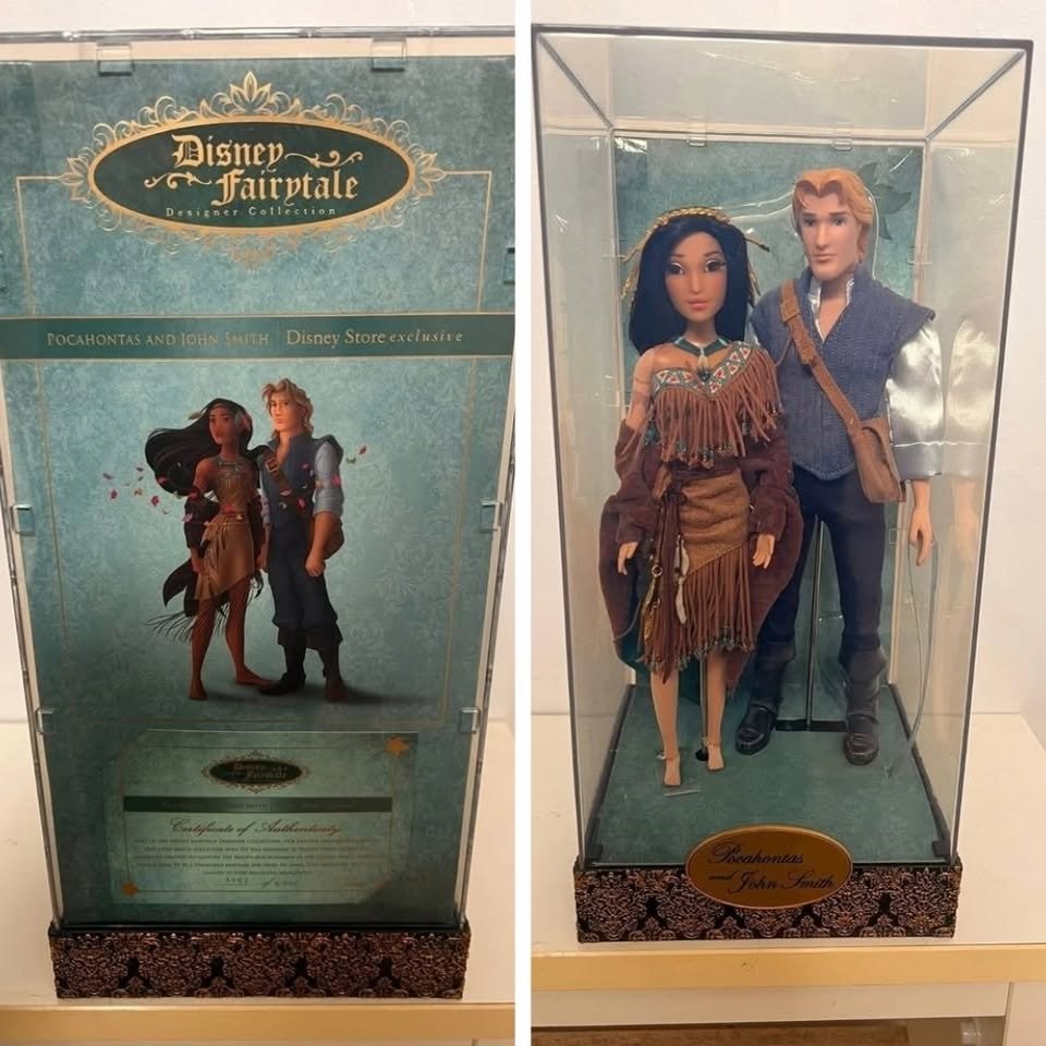 Disney Fairytale Designer Collection Pocahontas and John Smith