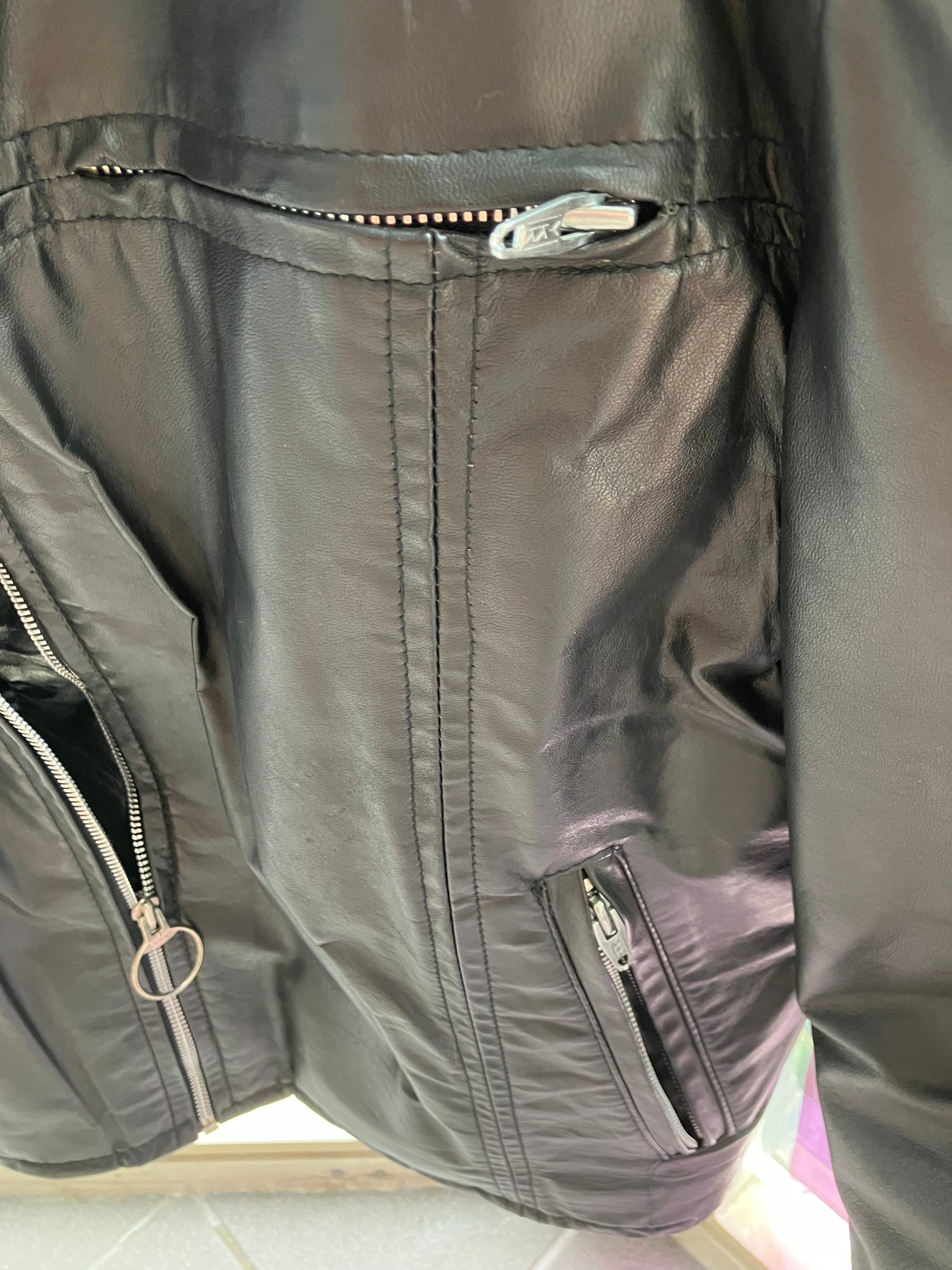 Size 44 Genuine Leather Jacket - photo 4