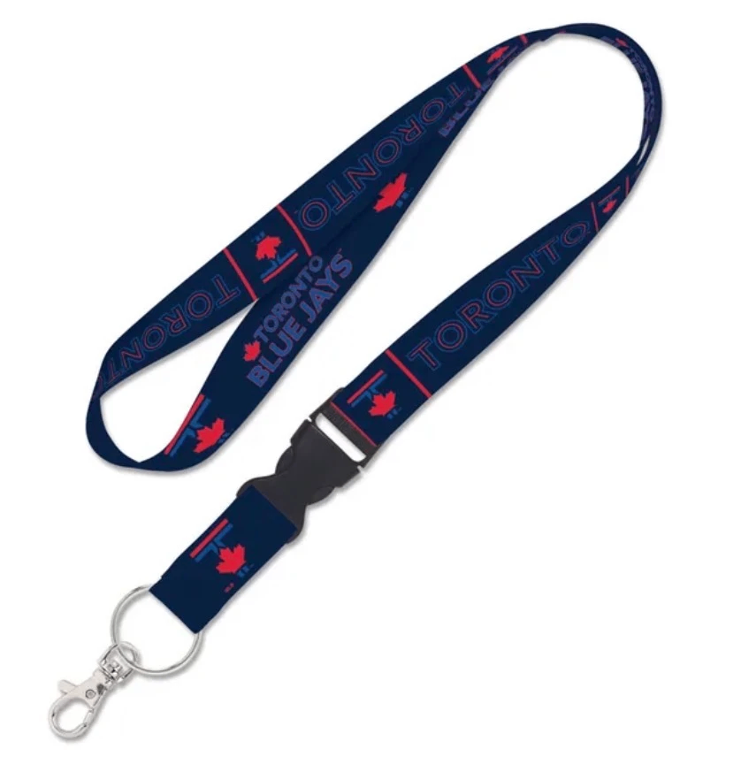 MOVING OUT SALE | Blue Jays Lanyard, Detachable buckle-key strap - photo 2