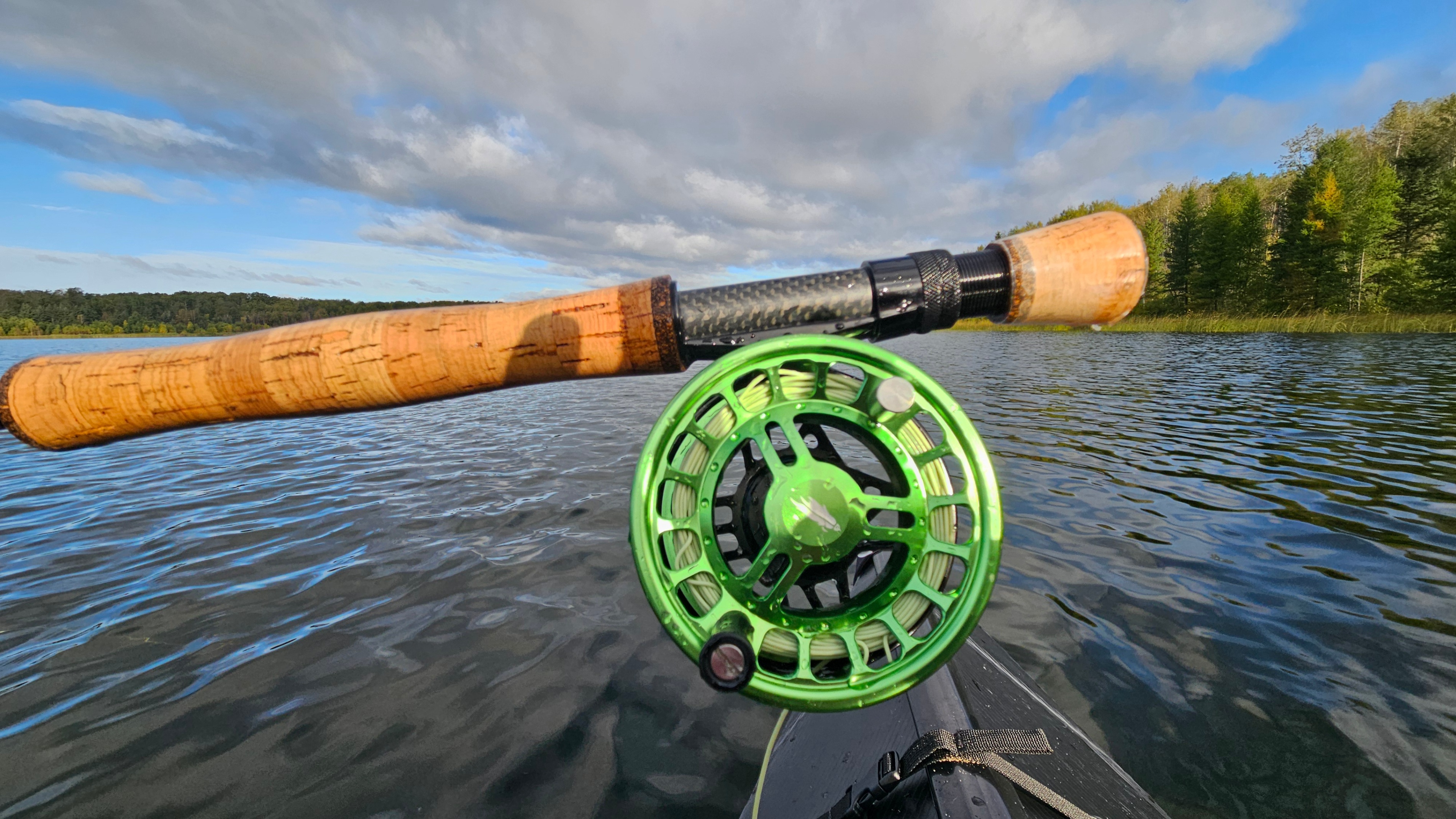 New CNC-Machined 6wt Fly Reel - w/ Fly Line & Backing - photo 3