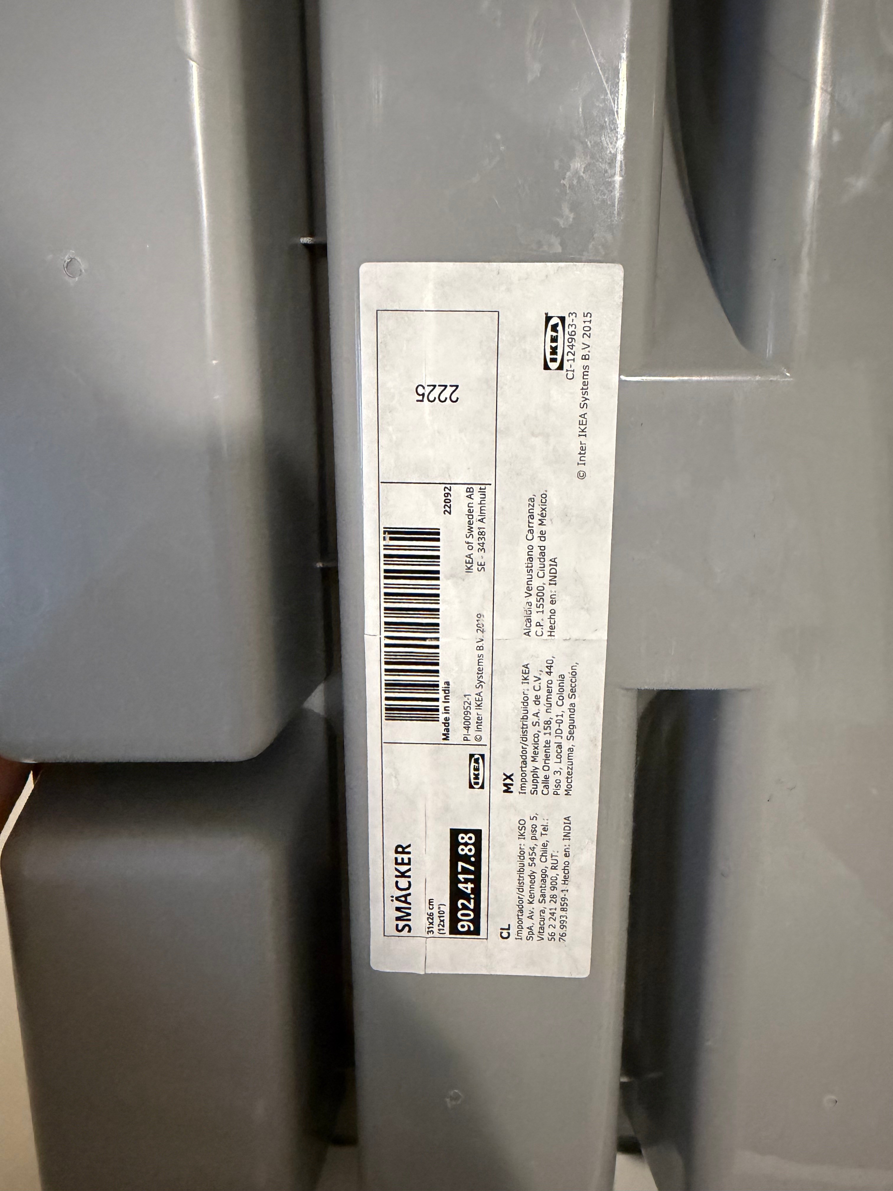 IKEA SMÄCKER Cutlery Tray – Grey - photo 3