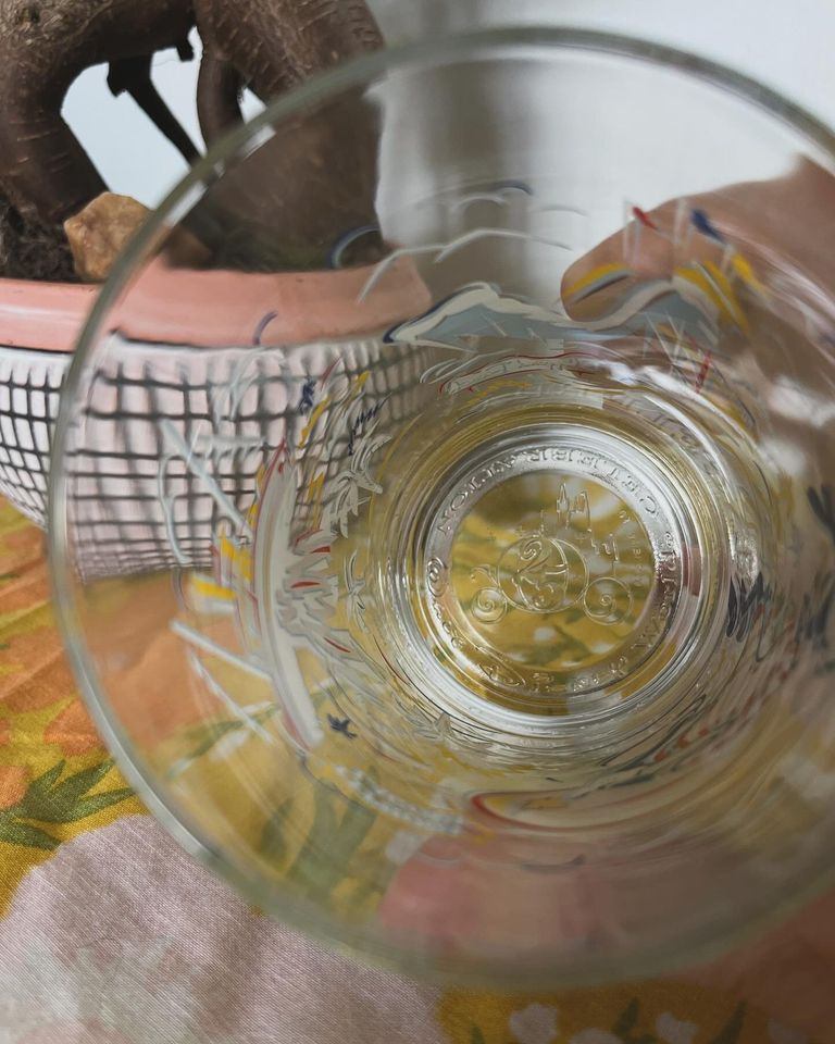 Walt Disney World "Remember the Magic" 25th anniversary glass - photo 5