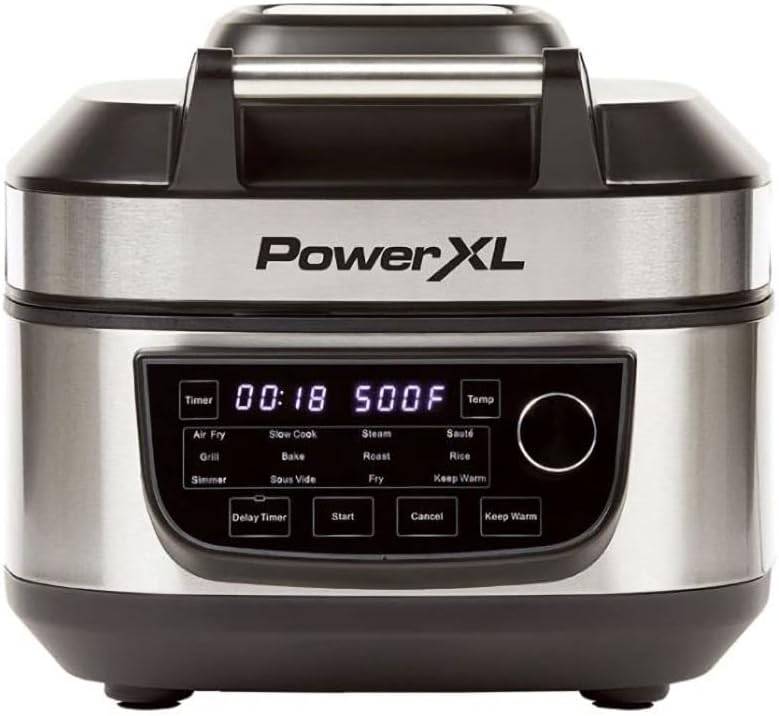 PowerXL Grill Air Fryer Combo 12-in-1 Indoor Grill
