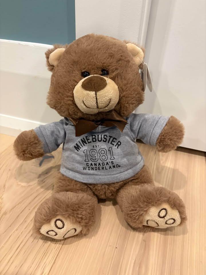 Canada's Wonderland Mighty Canadian Minebuster Teddy Bear