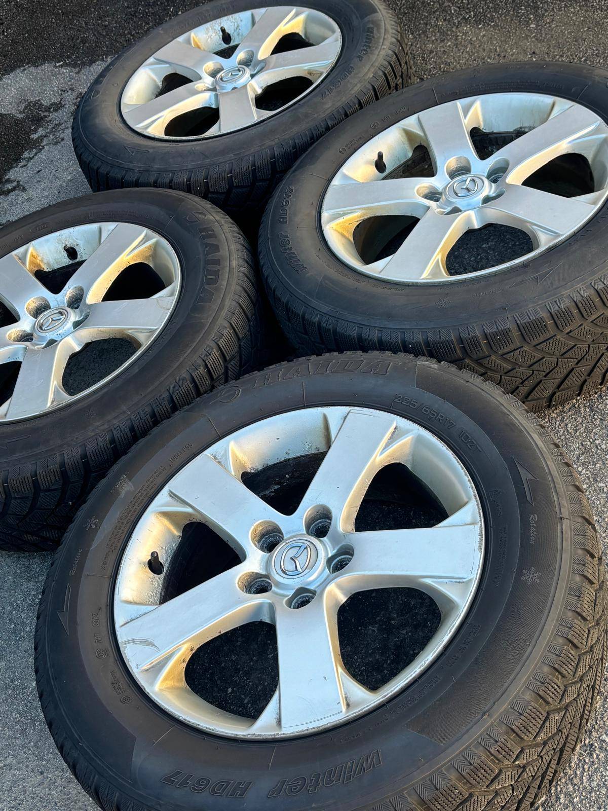 OEM 17"Mazda CX5/CX7/Tribute/Escape rims(5x114)+ 225/65/R17 snow - photo 2