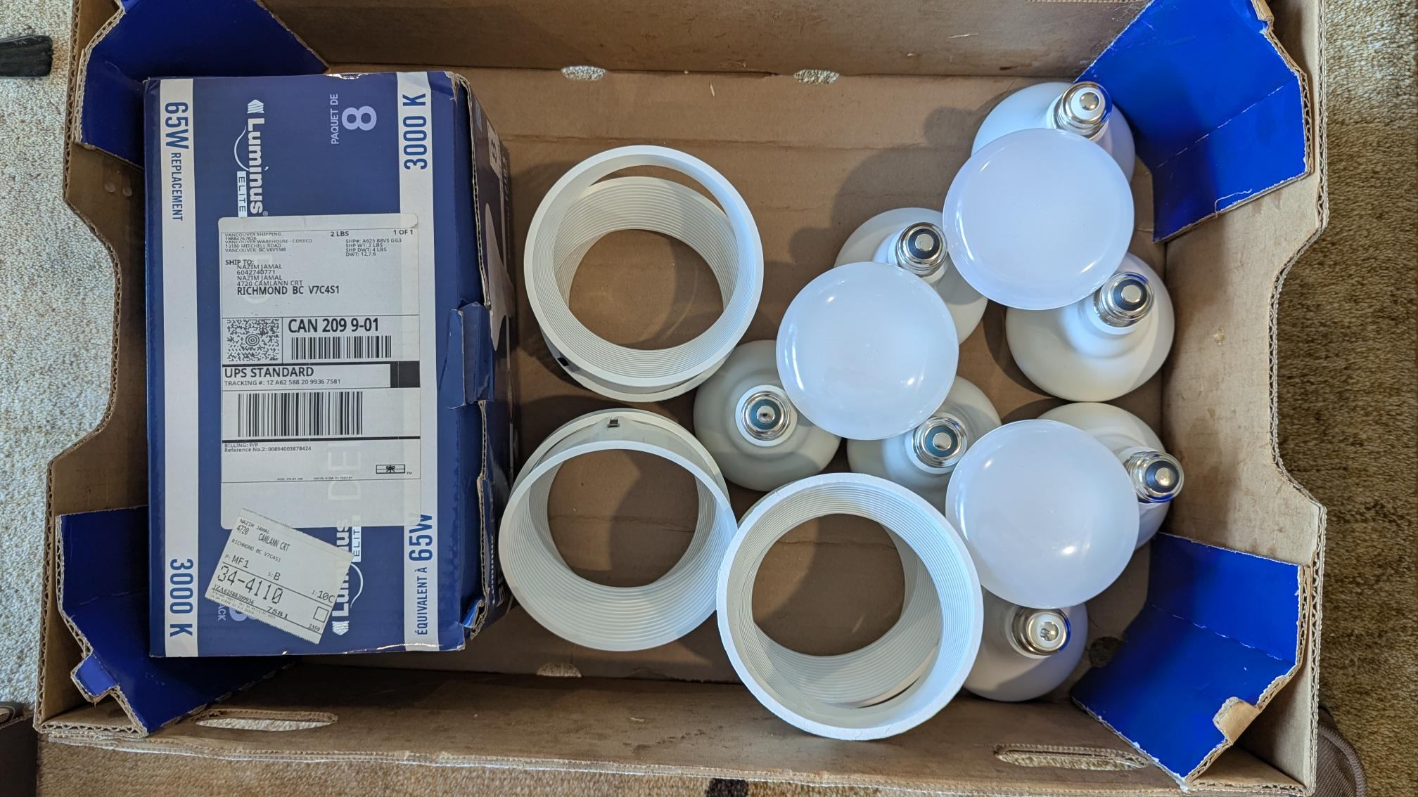 BR30 & BR40 LED Bulbs and Decorative Rings (Prices below) - photo 3