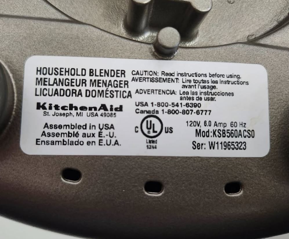 KitchenAid Architect Household Blender Mixer Juicer - photo 4