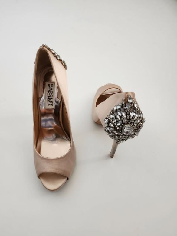 Sandals Badgley Mischka High Heels Size 6.5