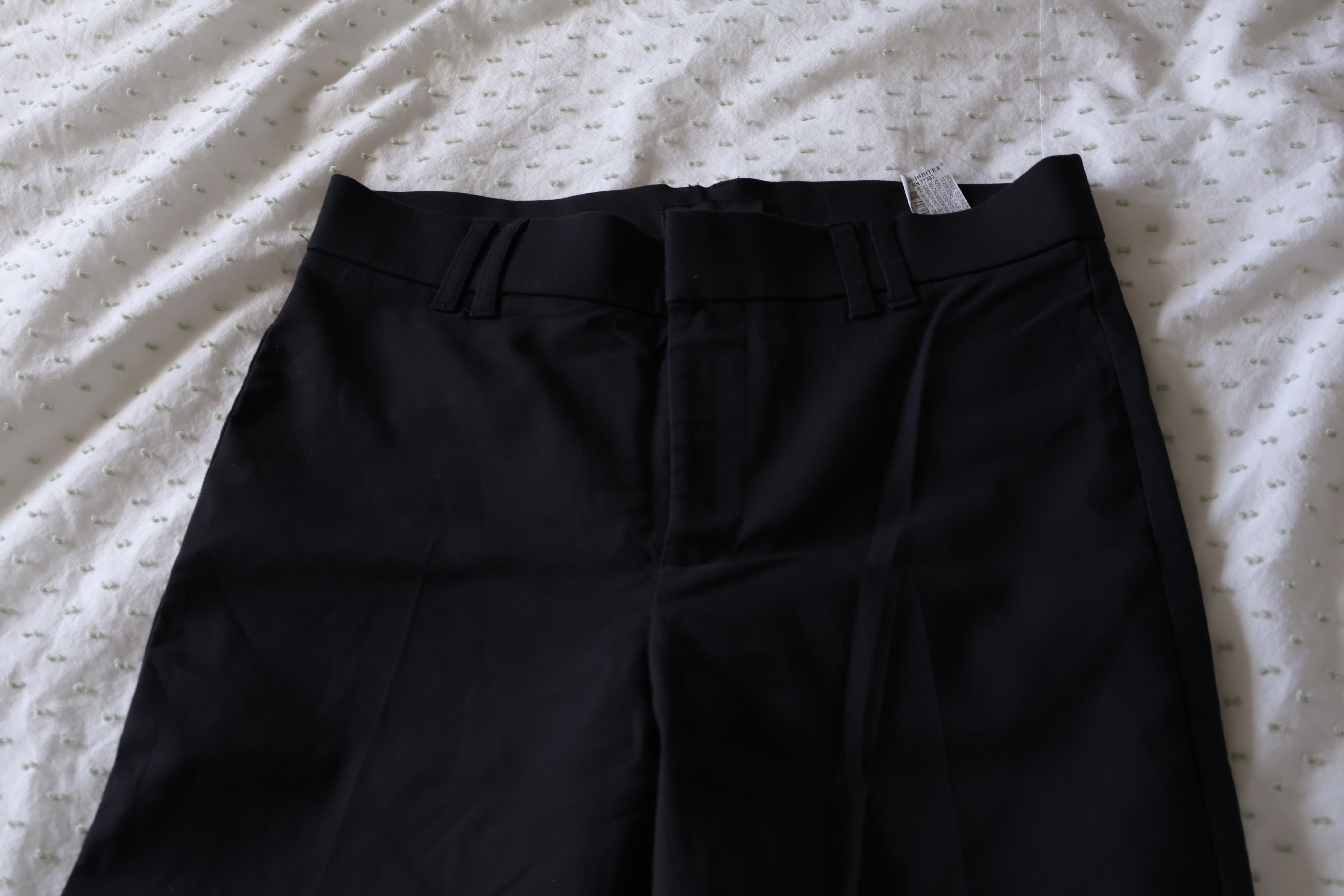 Zara black trousers