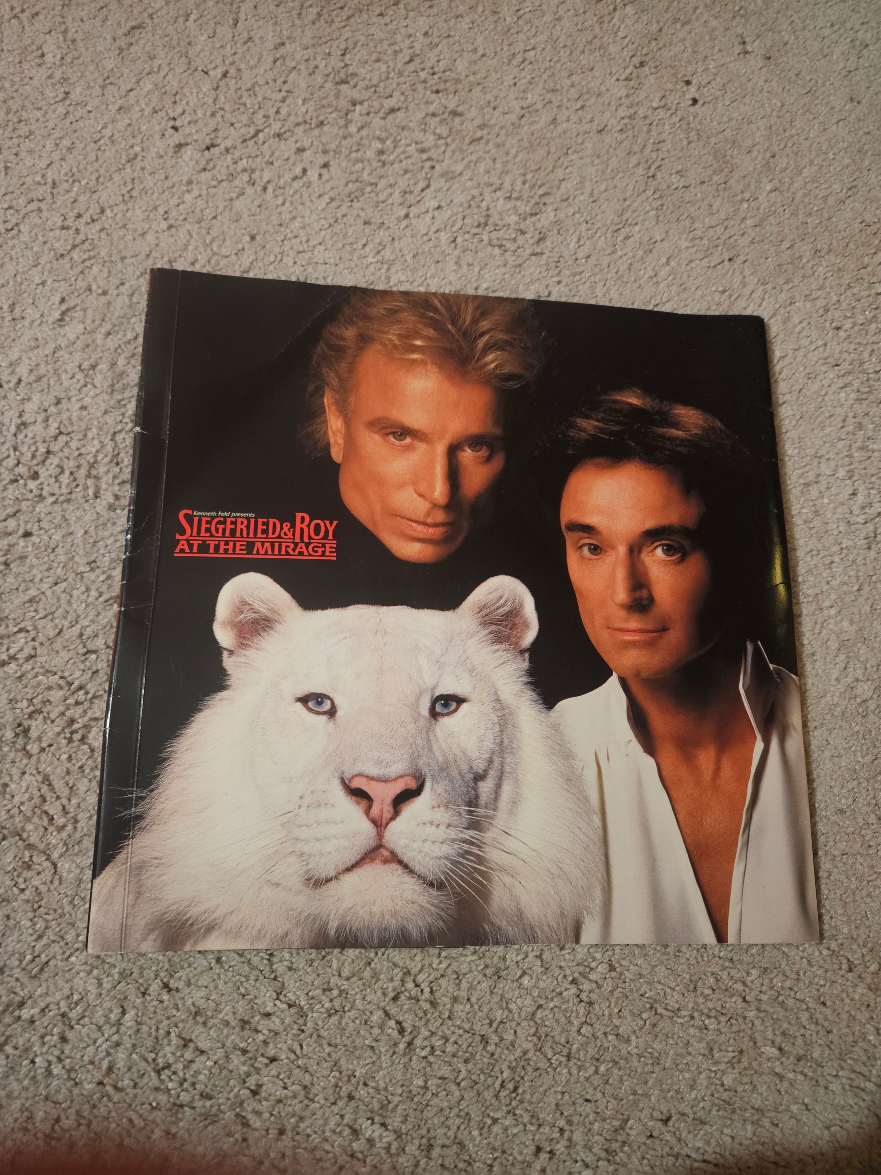 Siegfried & Roy at the Mirage 1998 Souvenir Program Brochure
