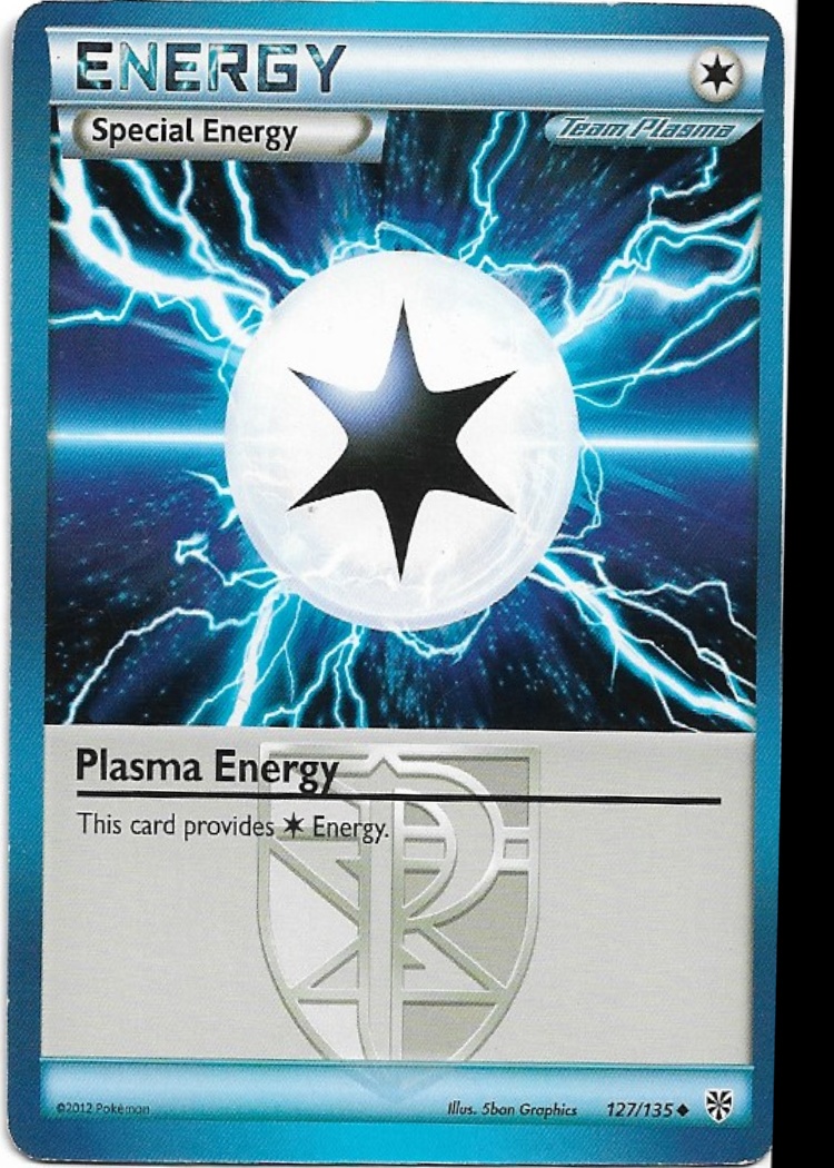 Pokemon Plasma Energy 127/135 Plasma Storm LP