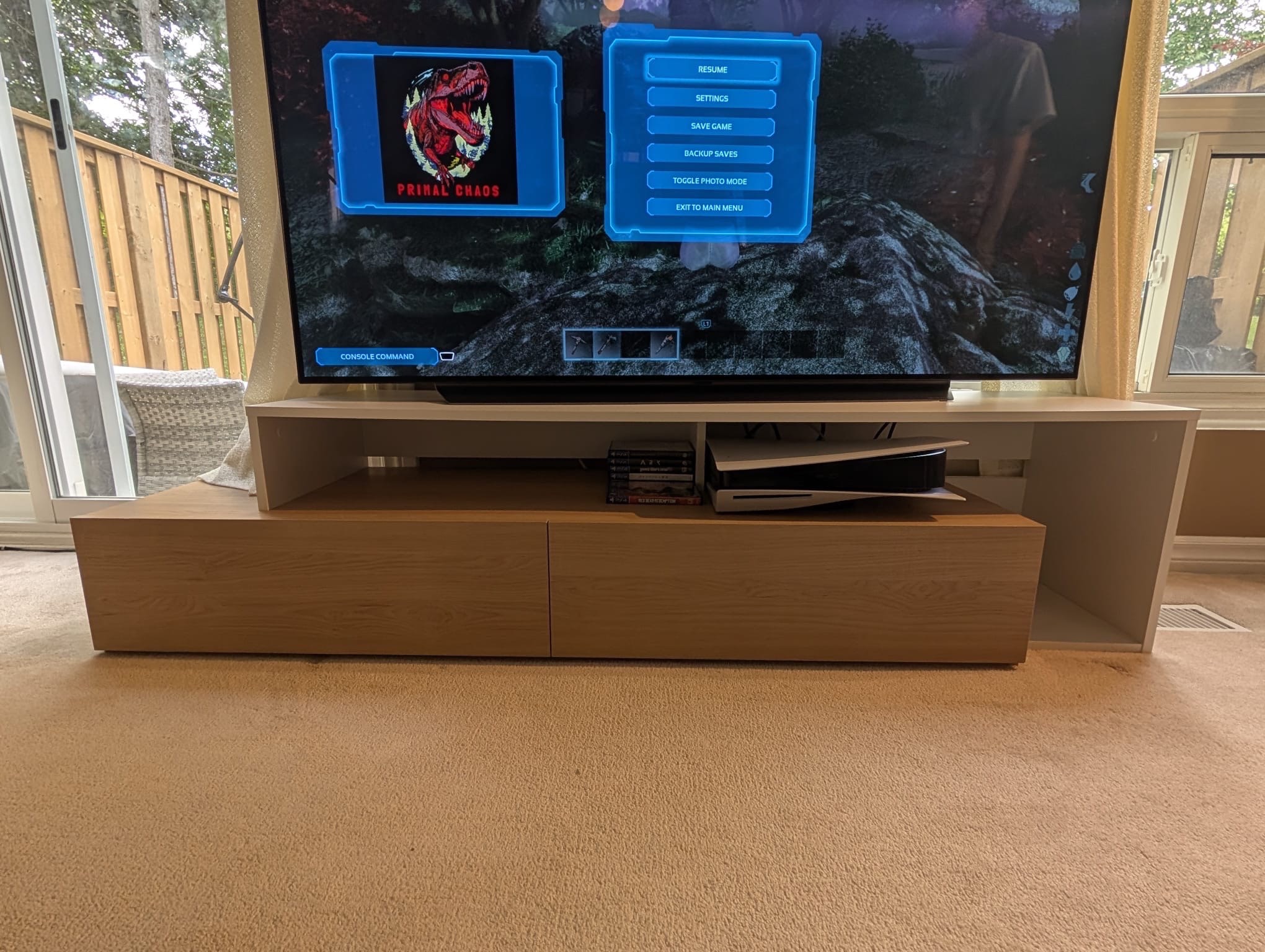 TV Stand used Excellent Condition - photo 2