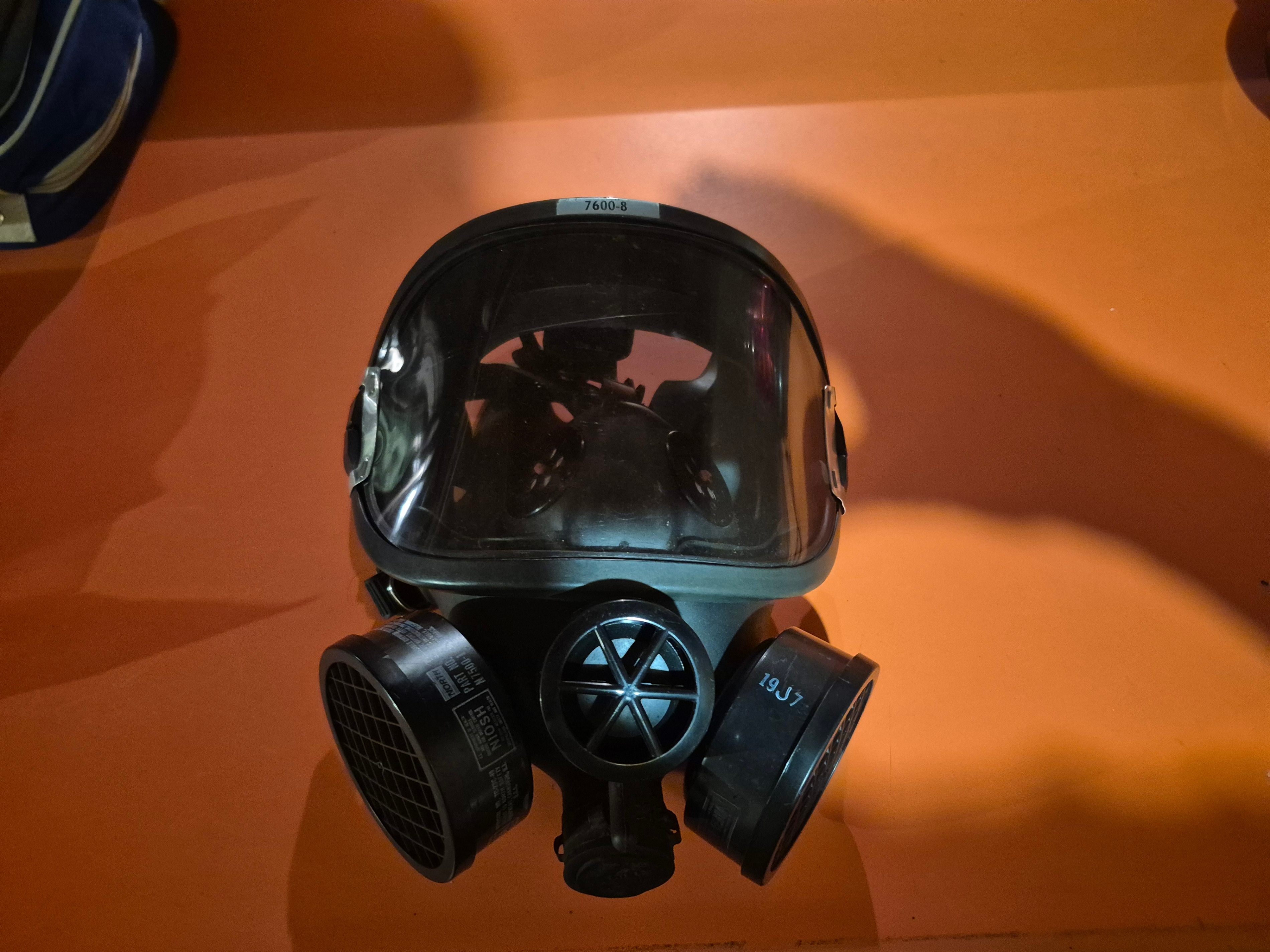 North 7600-8 Full Face Respirator