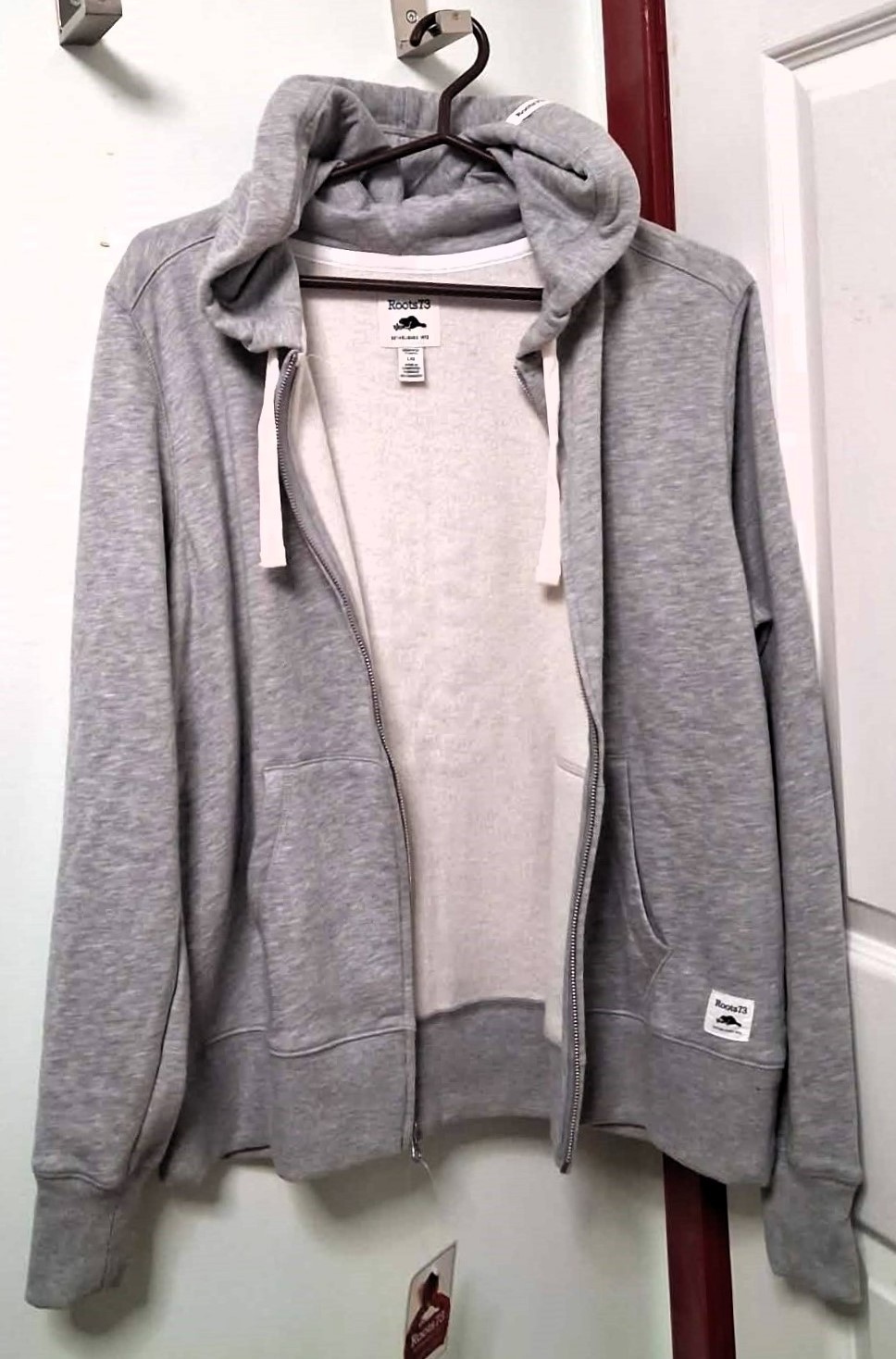 Brand New Roots 73 Women’s Grey Full Zip Hoodie w/ Original Tag - photo 5