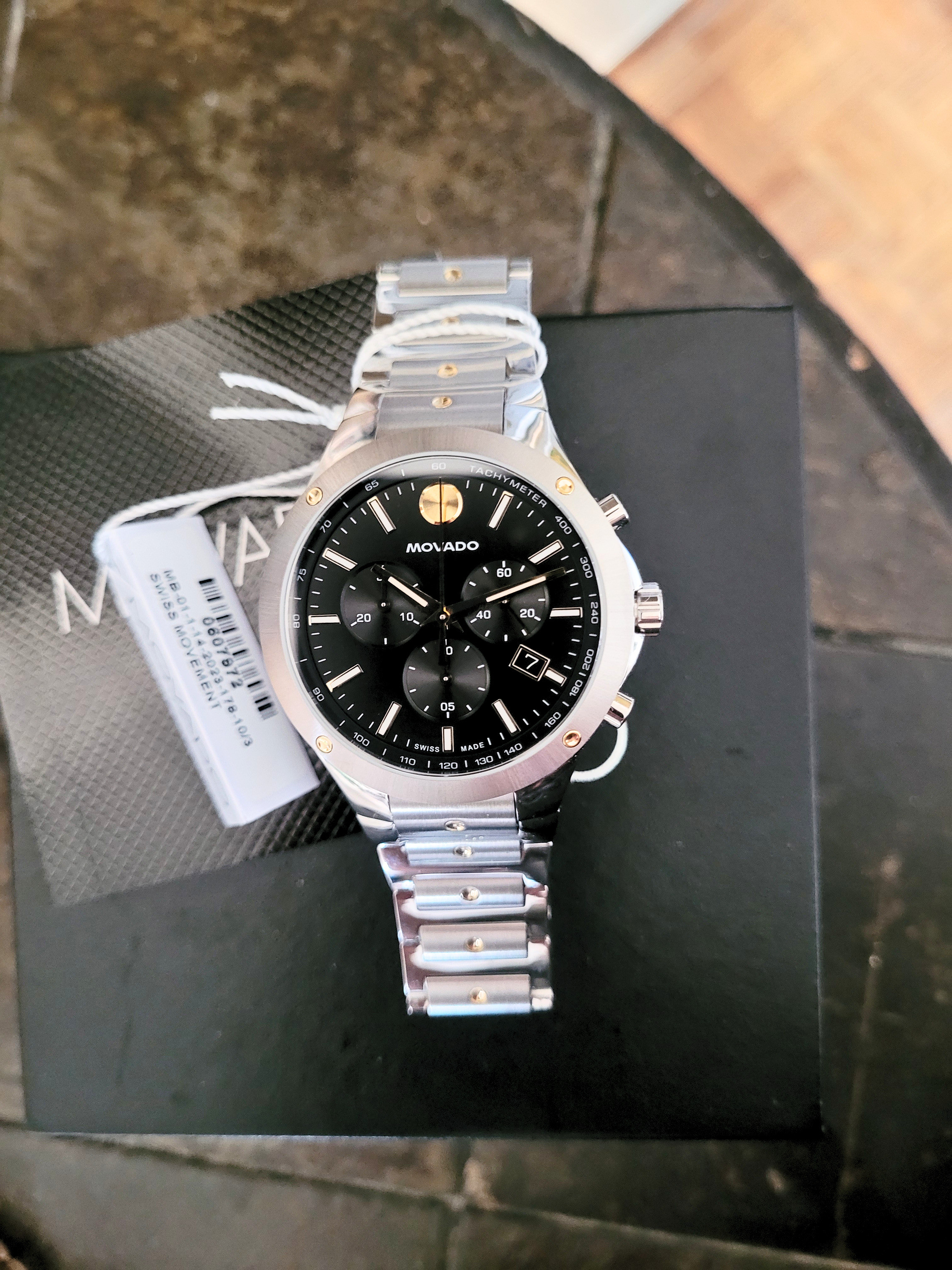 Movado Men's 0607972 SE Chronograph Watch - photo 2