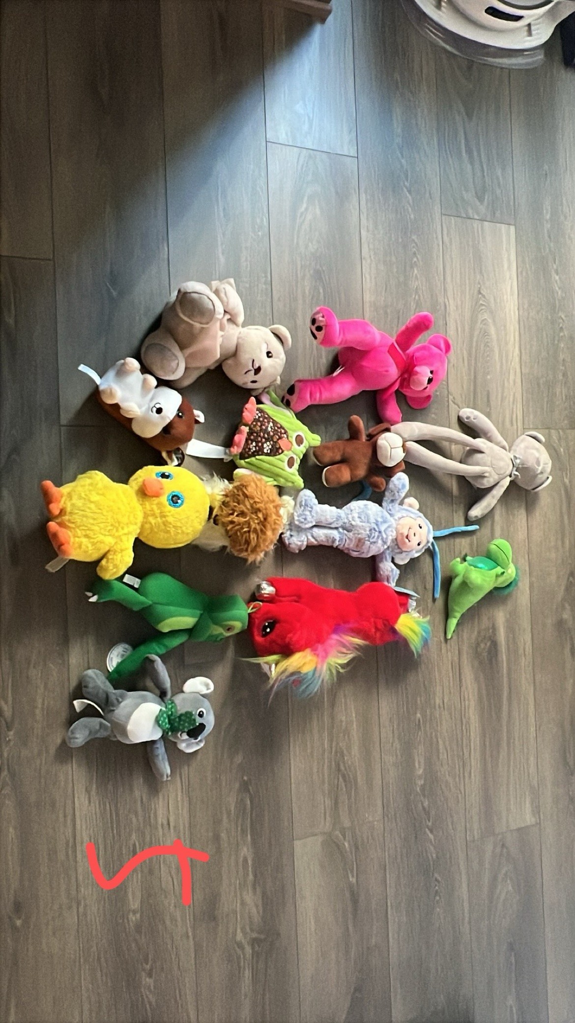Stuffed Animals Plush Lot (14 pcs)