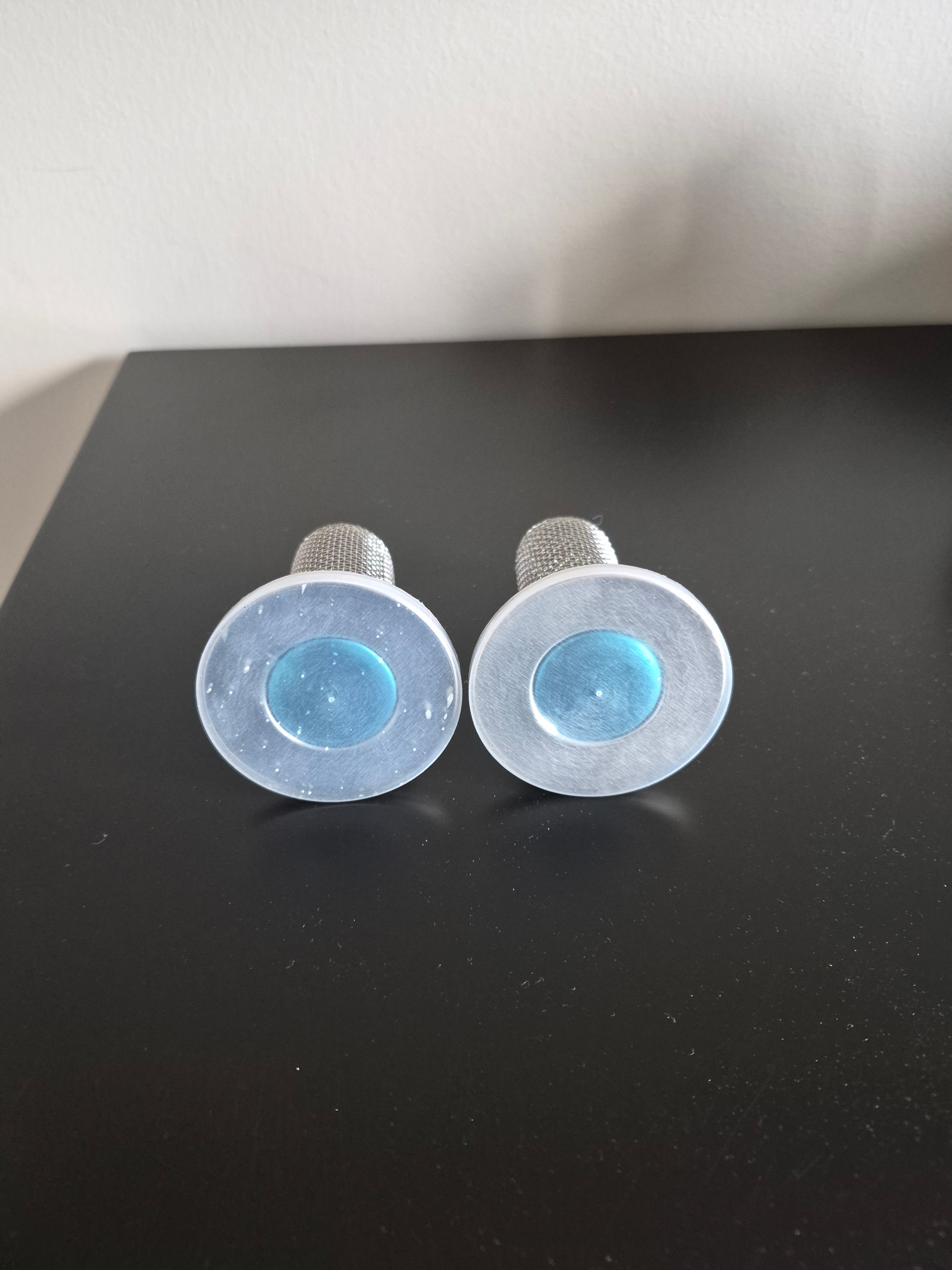 2 Unused Bathroom Sink Pop-Up Drain Stoppers - photo 2