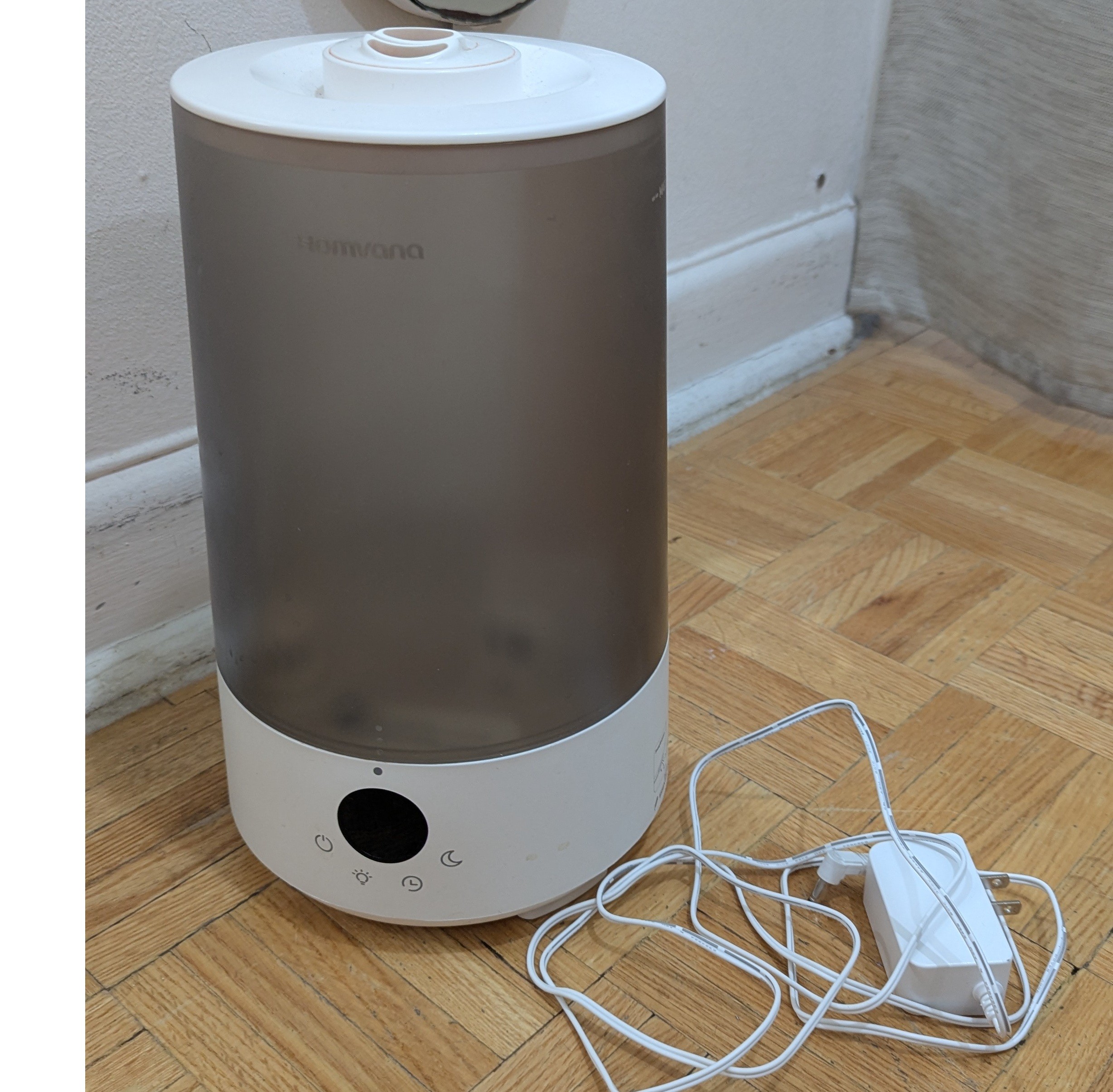 Homvana Humidifiers for Bedroom Home, 3.6 L Cool Mist Top-Fill