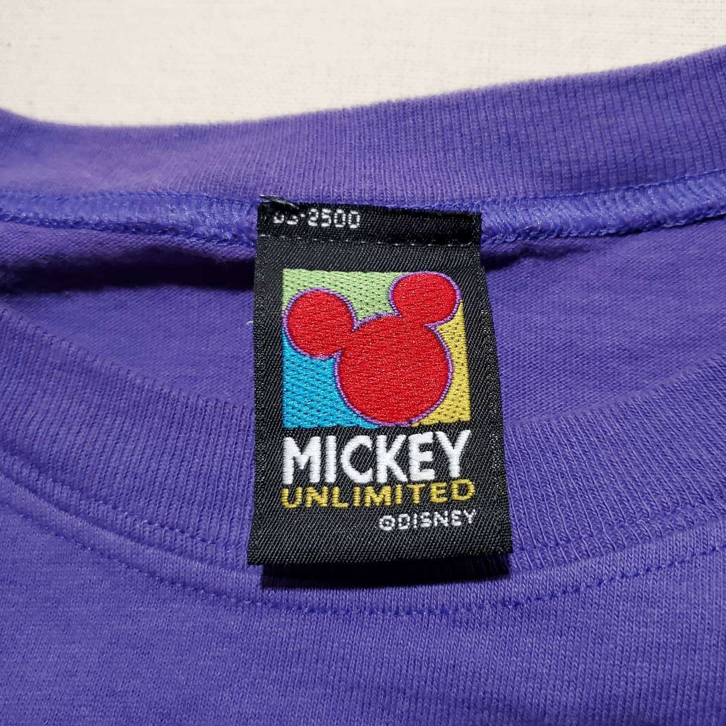 Vintage 1990s Mickey Outwits The Blot Comic T-Shirt - photo 2