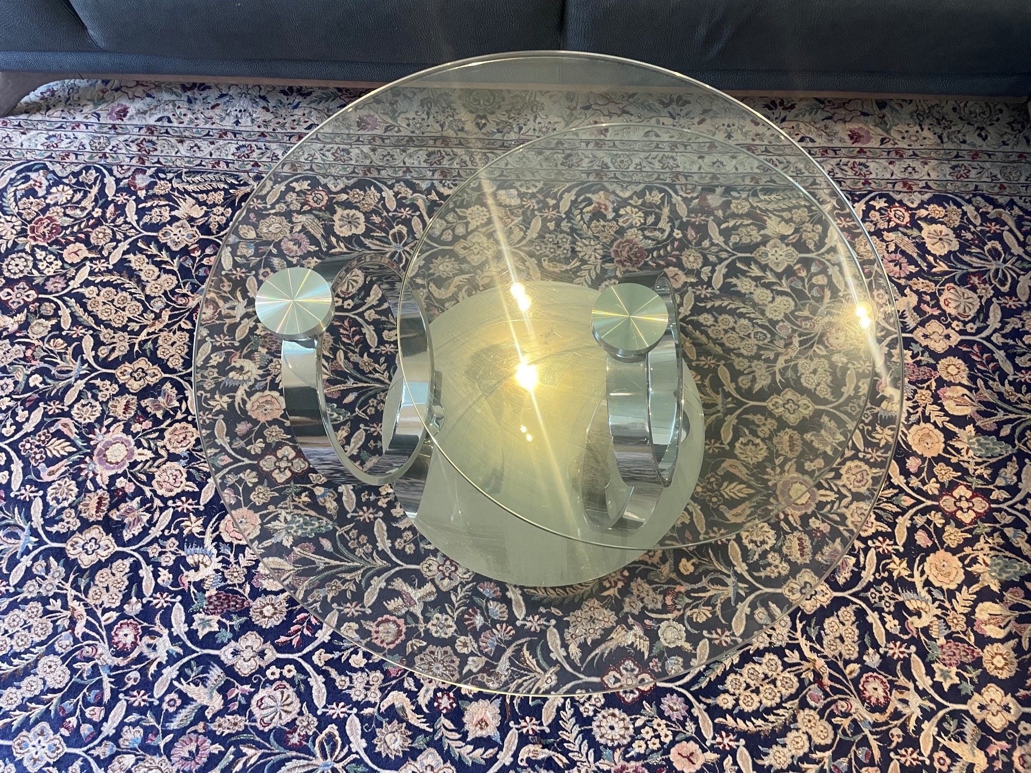 Expandable Glass Coffee Table - photo 5