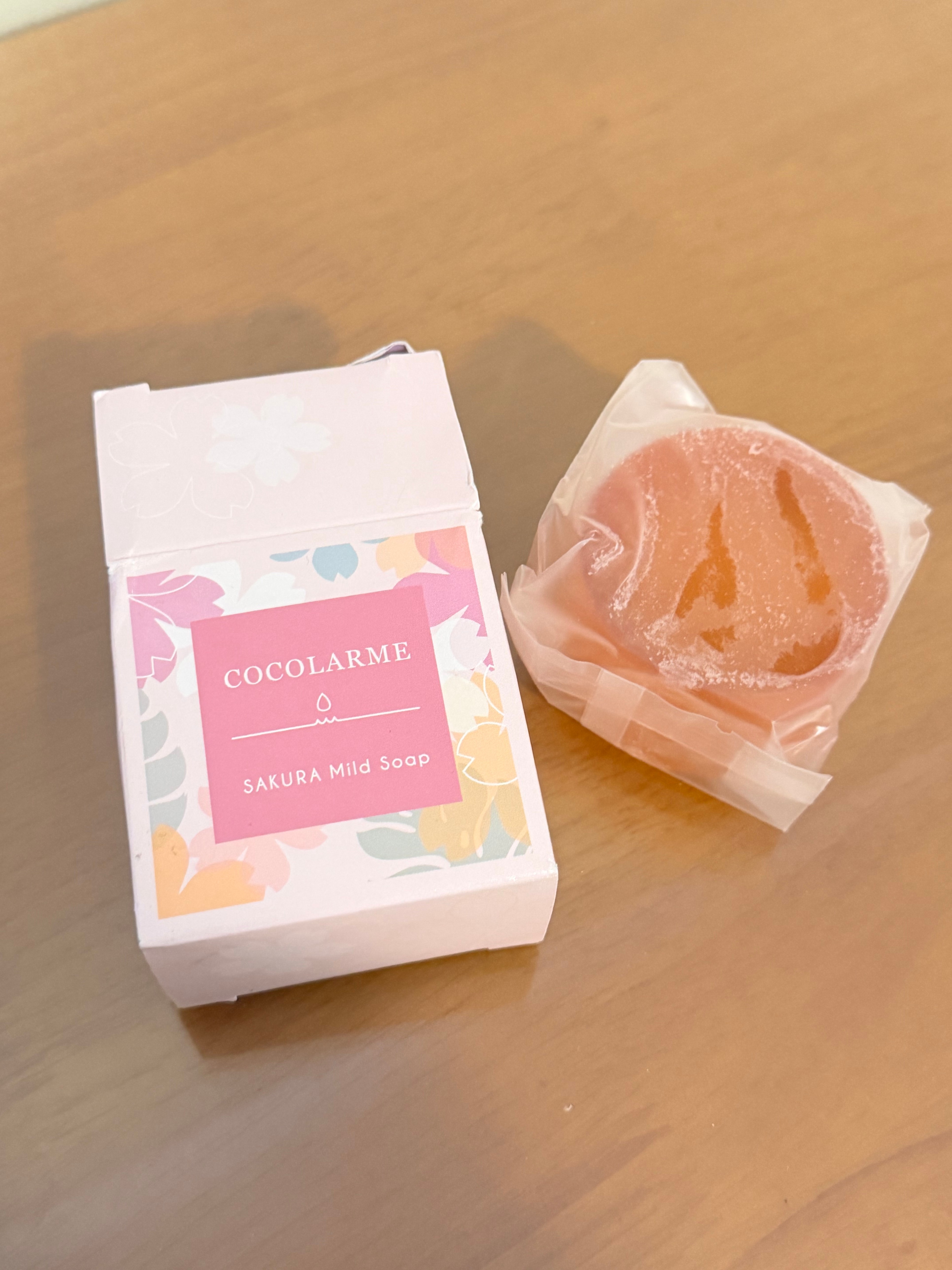 COCOLARME Sakura Mild Facial Soap 85g – Made in Japan