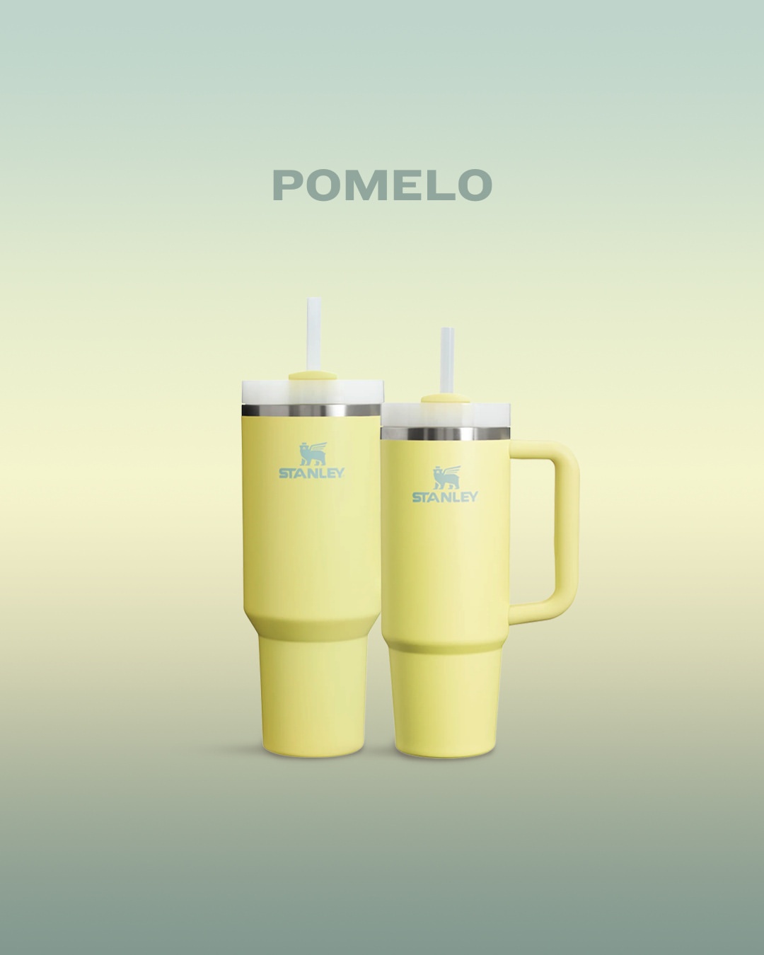 Stanley Tumbler/Quencher 30 Oz - Pomelo