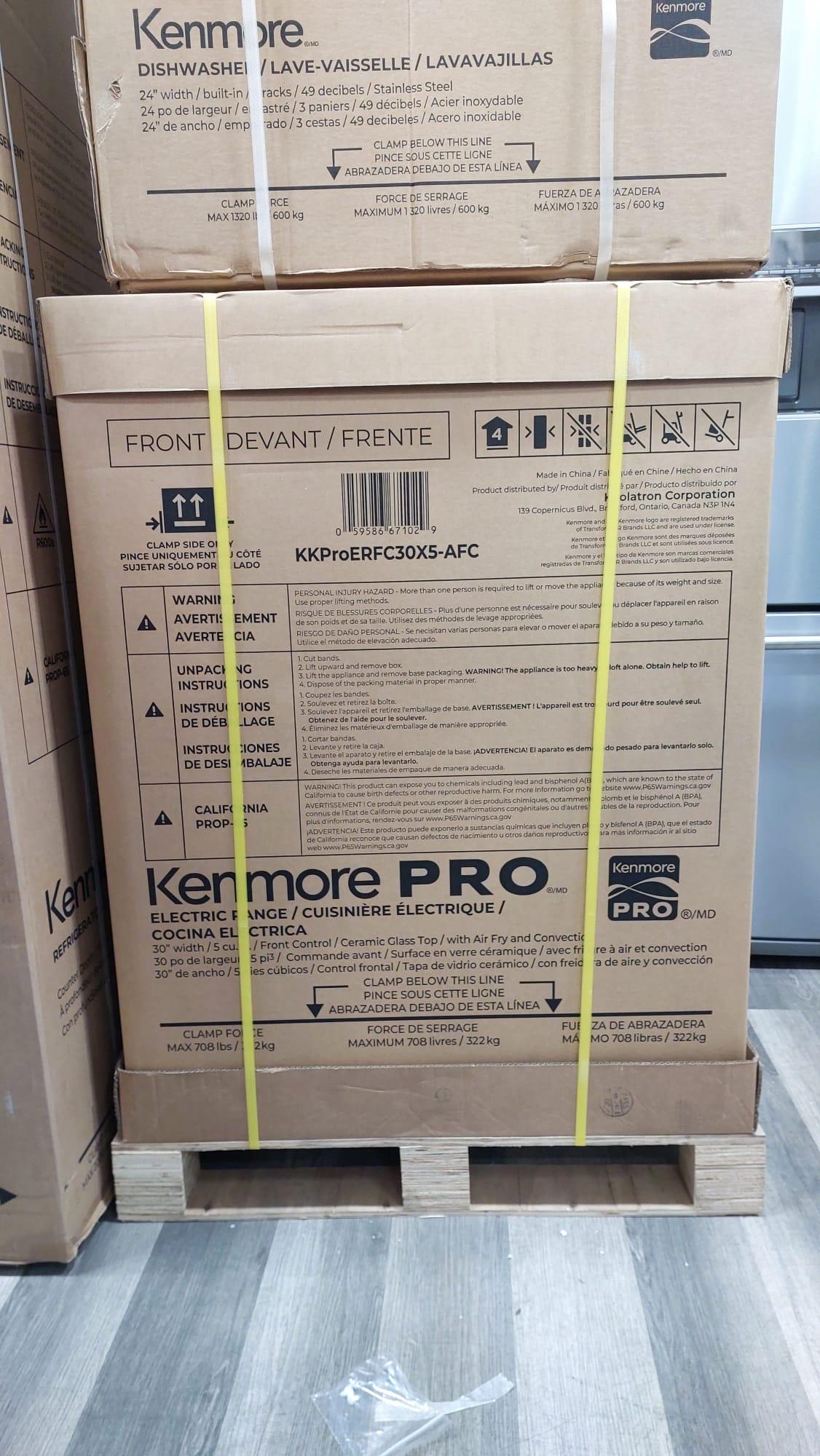 Kenmore PRO Electric Range KKProERFC30X5-AFC - photo 3