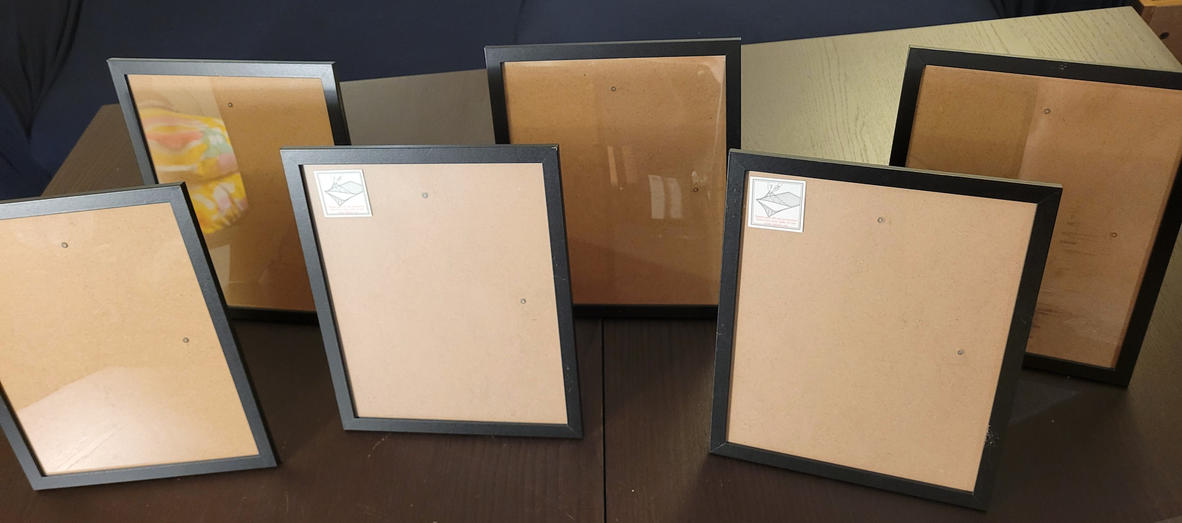 8x10 Plexiglass Picture Frames (up to 6) - NEVER USED