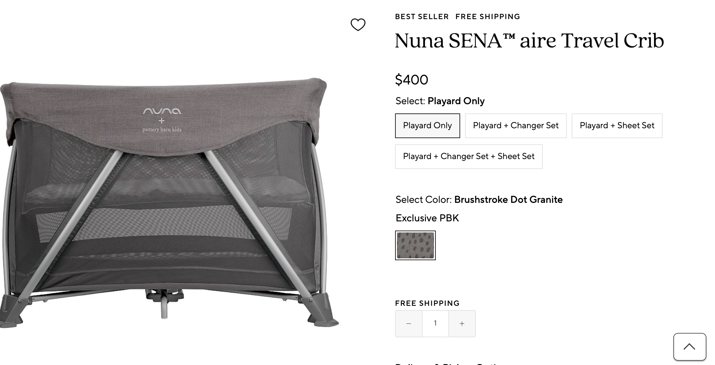 Nuna SENA aire Travel Crib - photo 2