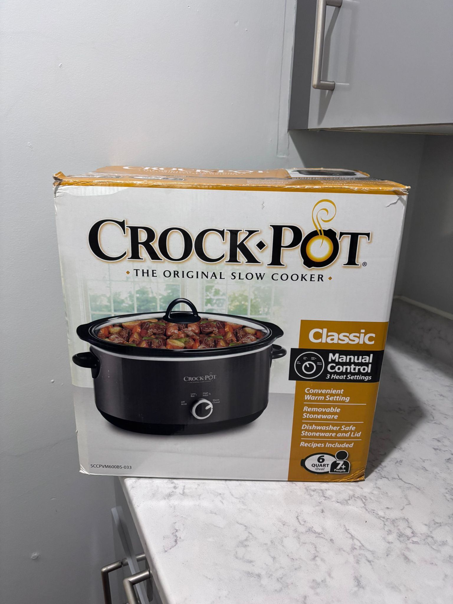 Crock-Pot 6 Quart Classic Slow Cooker