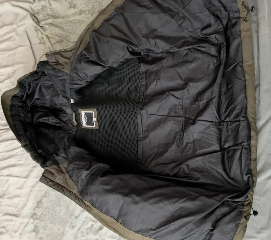 JACK & JONES CORE Men Green Puffer Jacket - photo 4