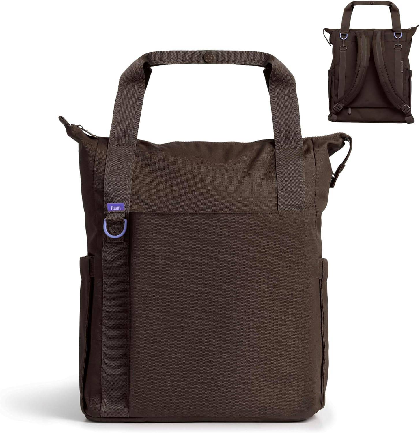 NEW~ Ubbi Fleuri Diaper Bag Backpack – 12 Pockets + Mat