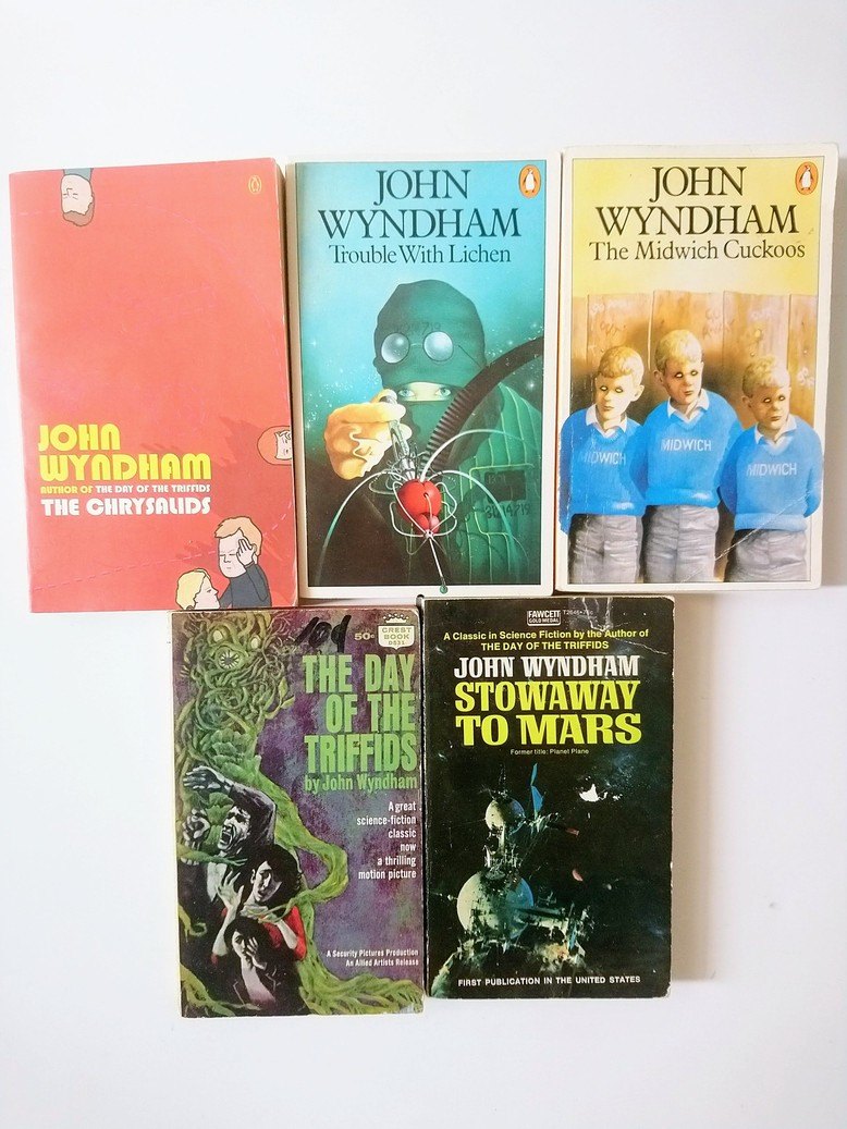 John Wyndham books!