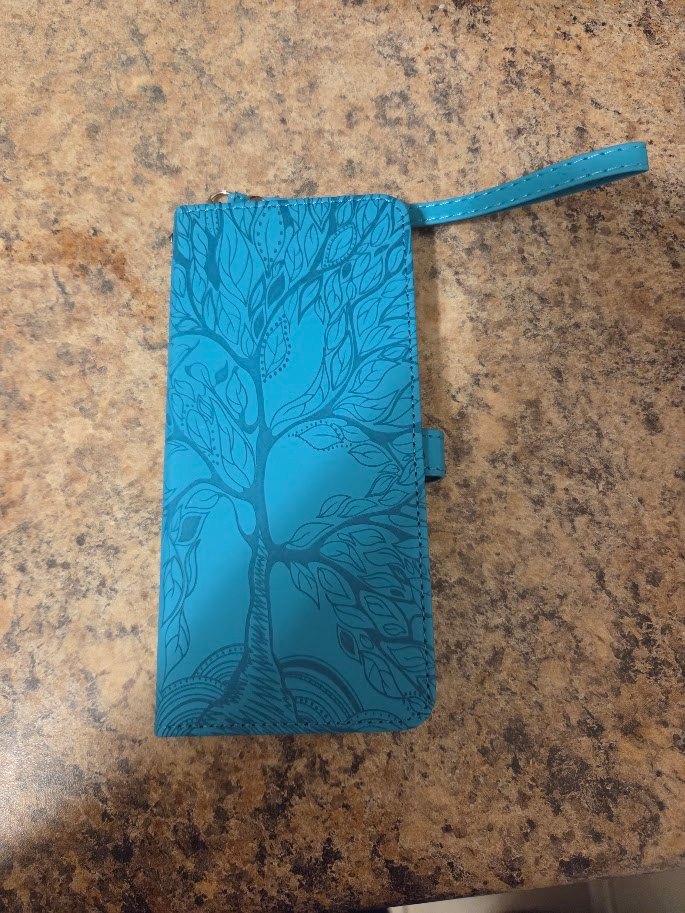 FREE – Turquoise/Blue Phone Wallet Case
