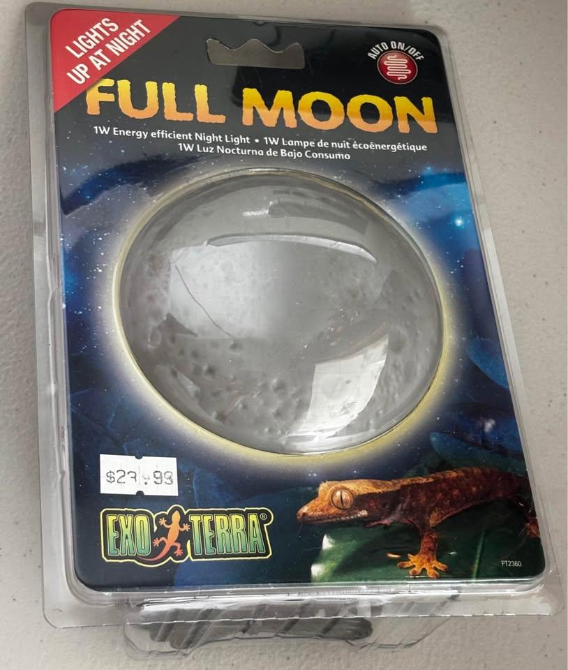Exo Terra Full Moon Reptile Terrarium Tank Night Light