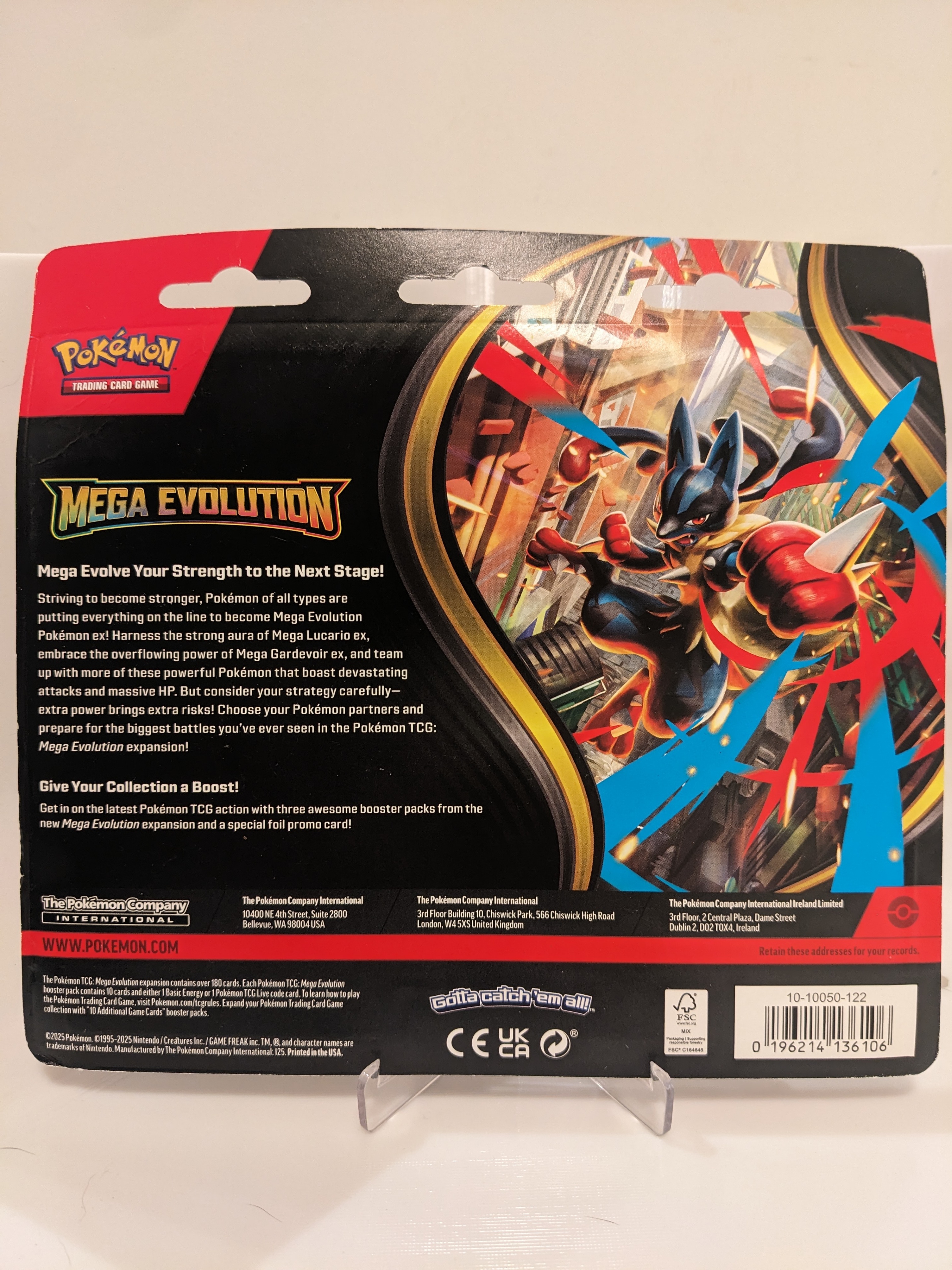 Pokémon TCG Mega Evolution Blister Pack - photo 2