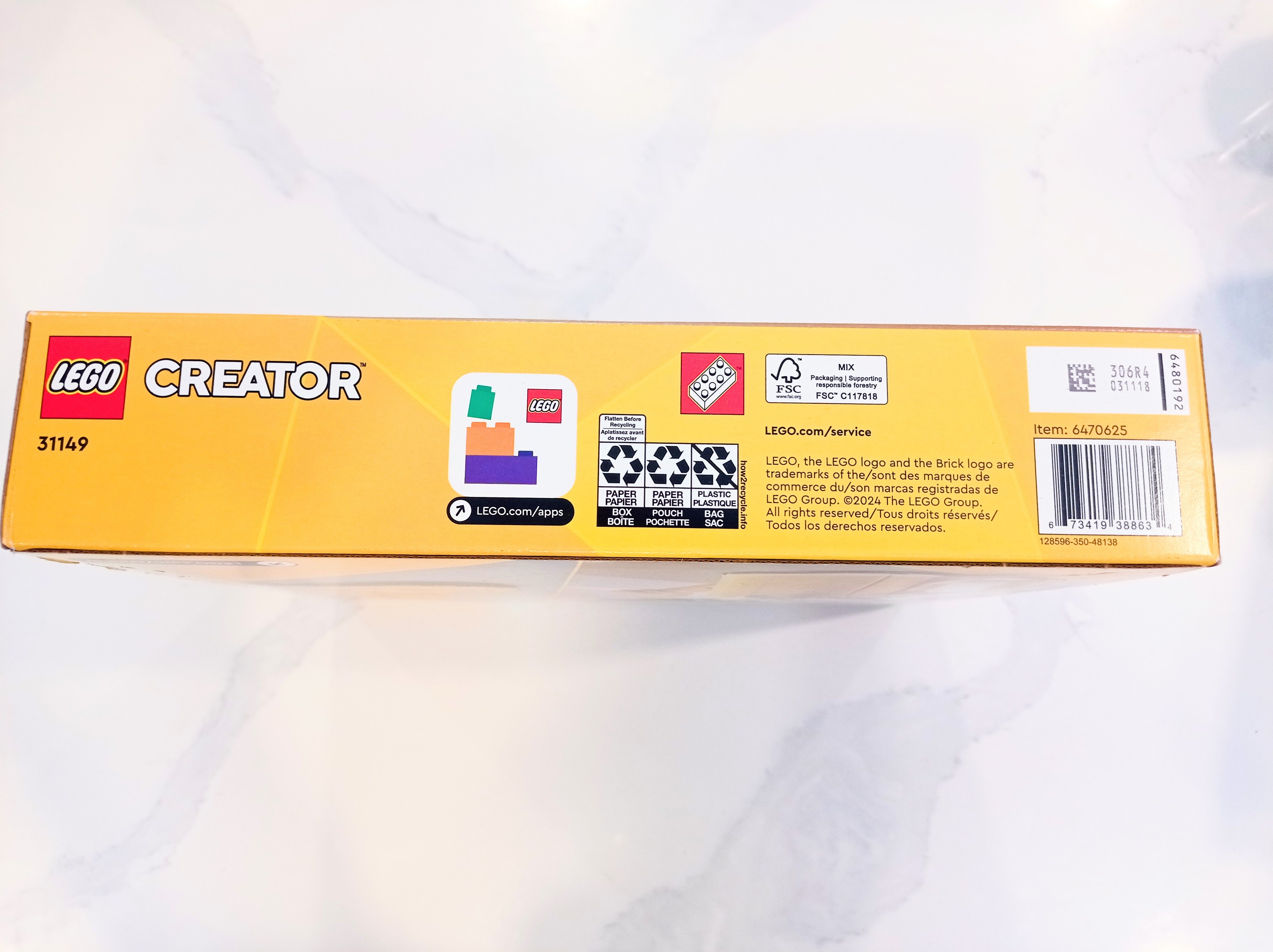 Brand New LEGO Creator 3-in-1 Flowers in Watering Can (Ages 8+) - photo 4