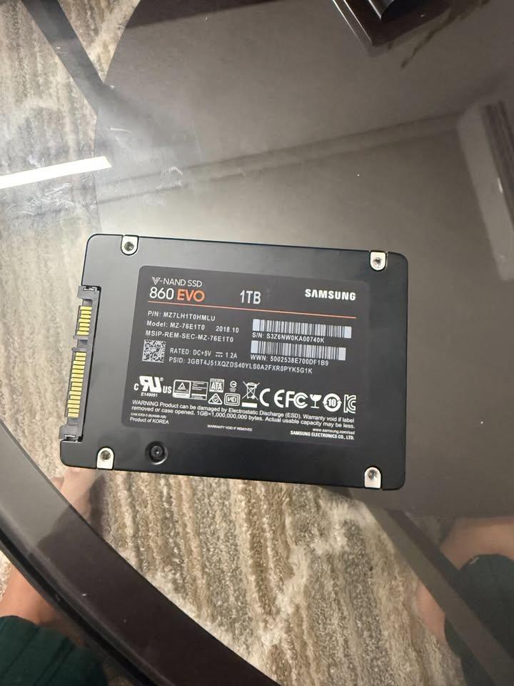 Samsung 860 EVO 1TB SSD SATA 2.5” - photo 2