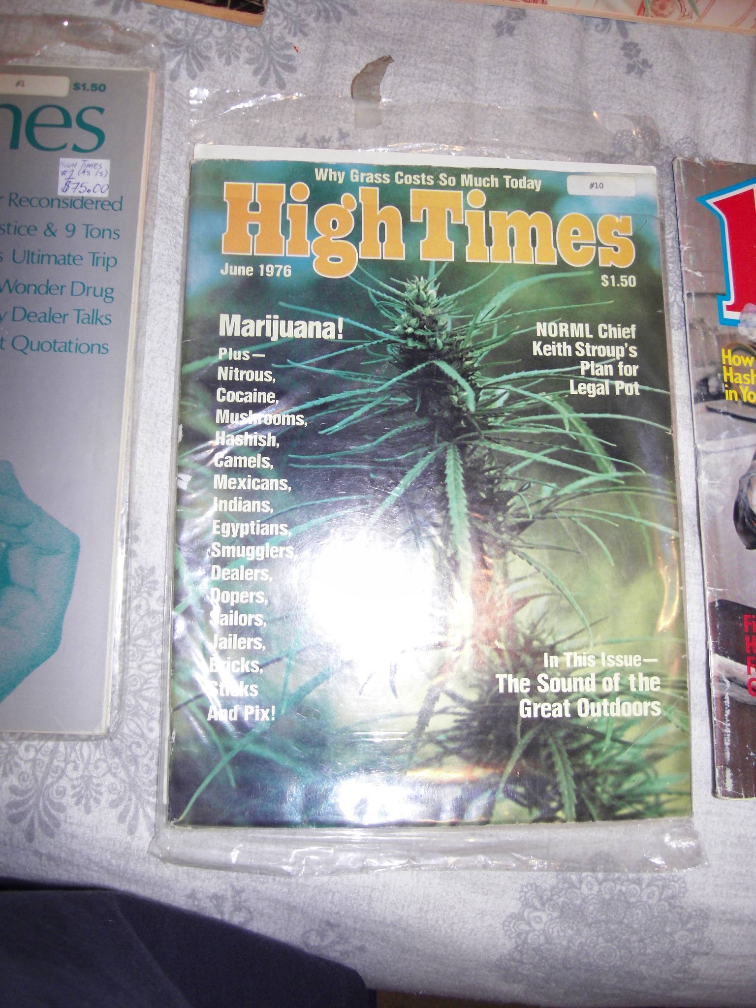 High Times Magazine June 1976 Issue #10🏈