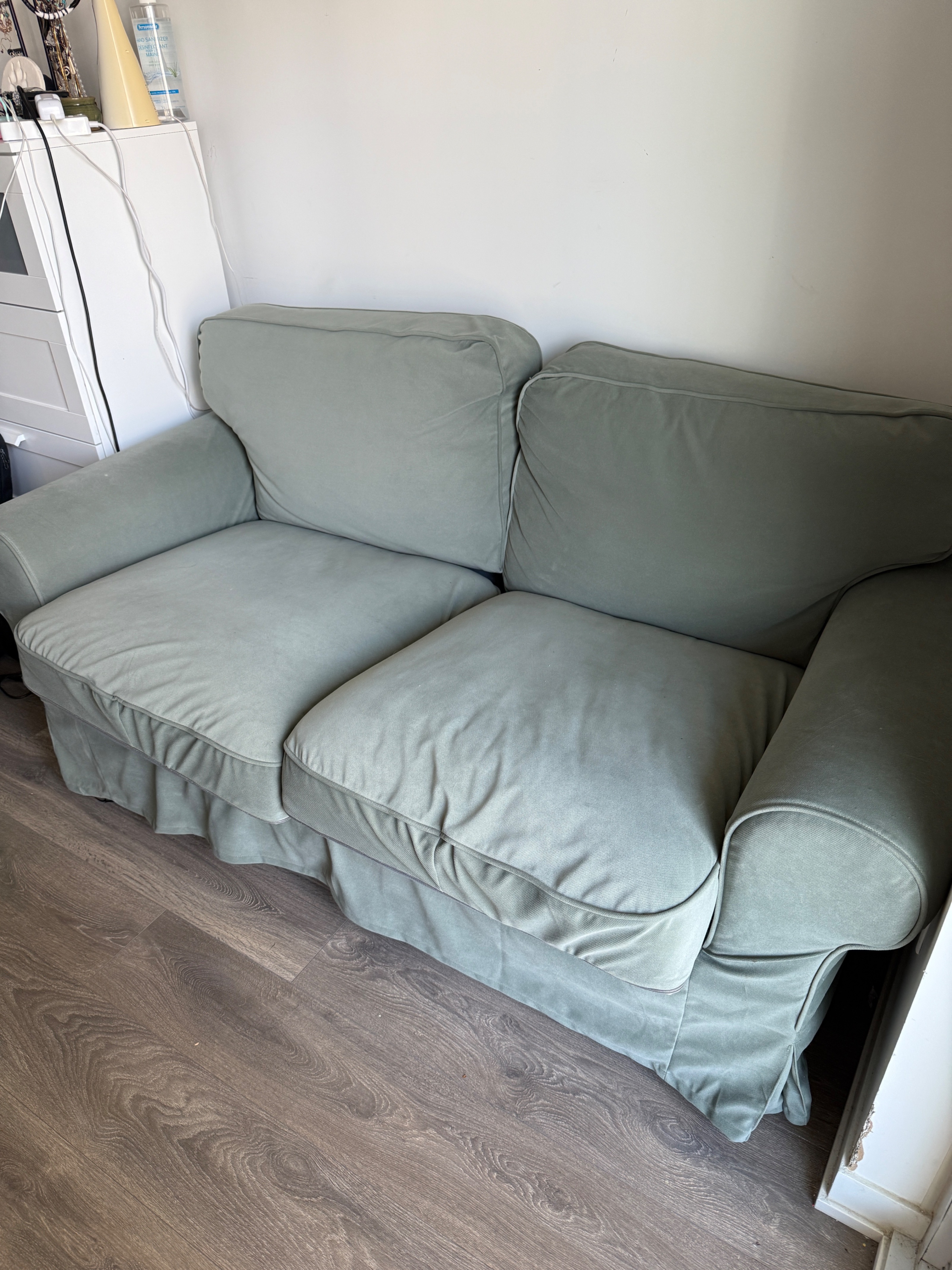 IKEA 2-Seat Sofa Green - photo 4