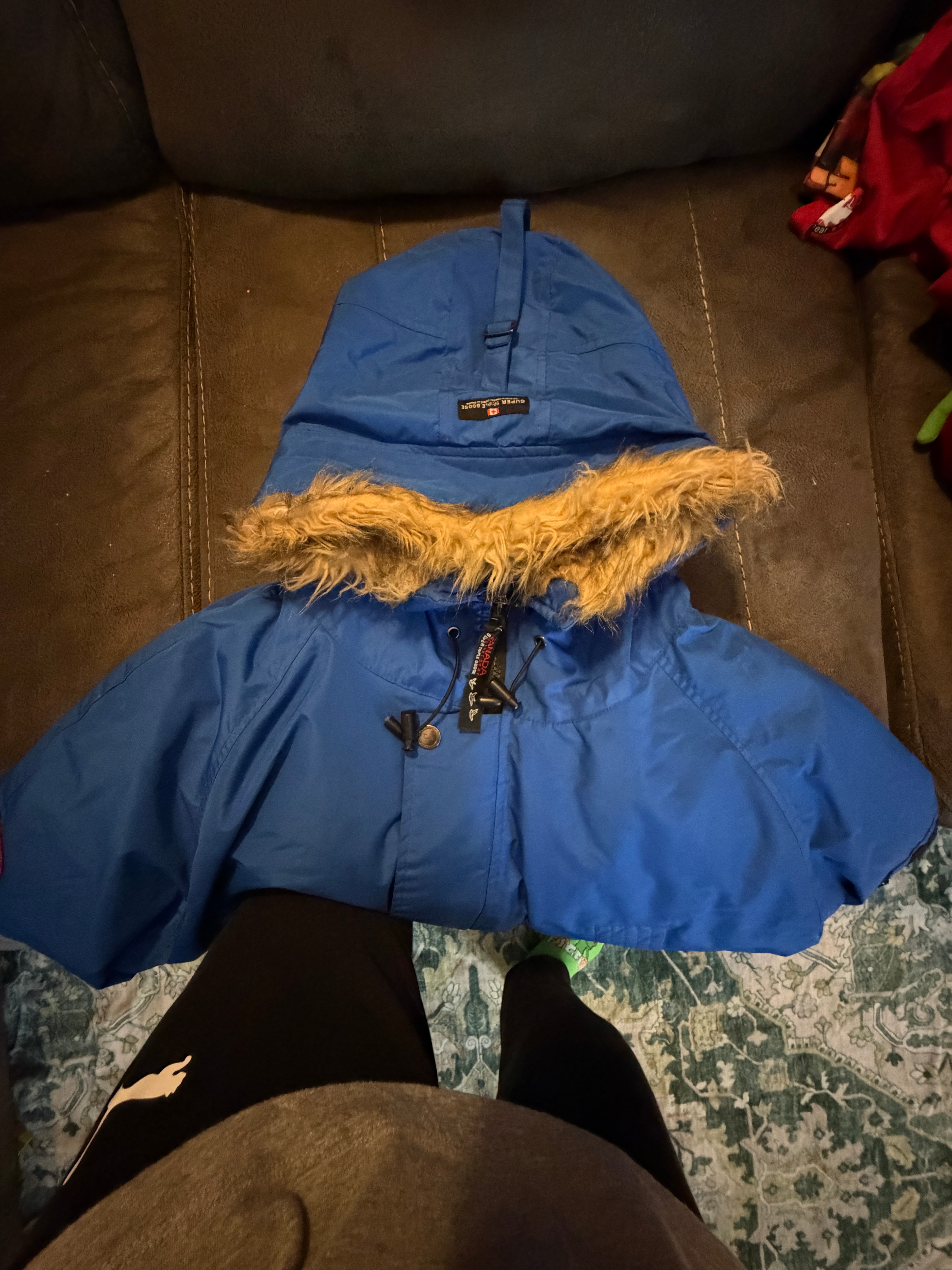 Canada Weathergear Super Triple Goose Parka Blue XL