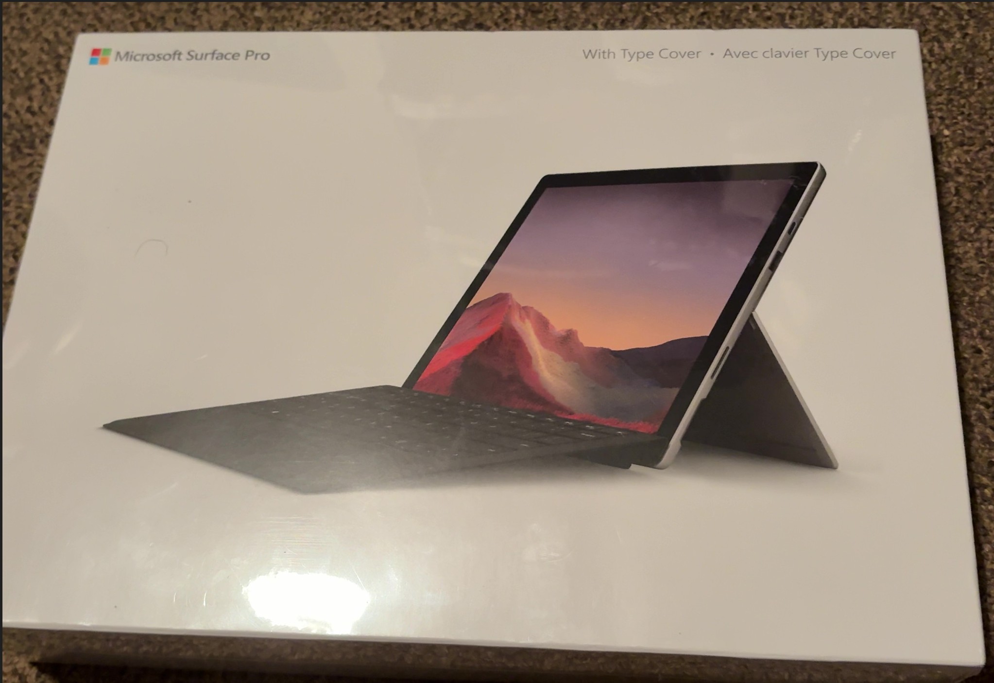 New Sealed Surface Pro 7 i5 128GB w/ Type Cover + Surface Dock 2